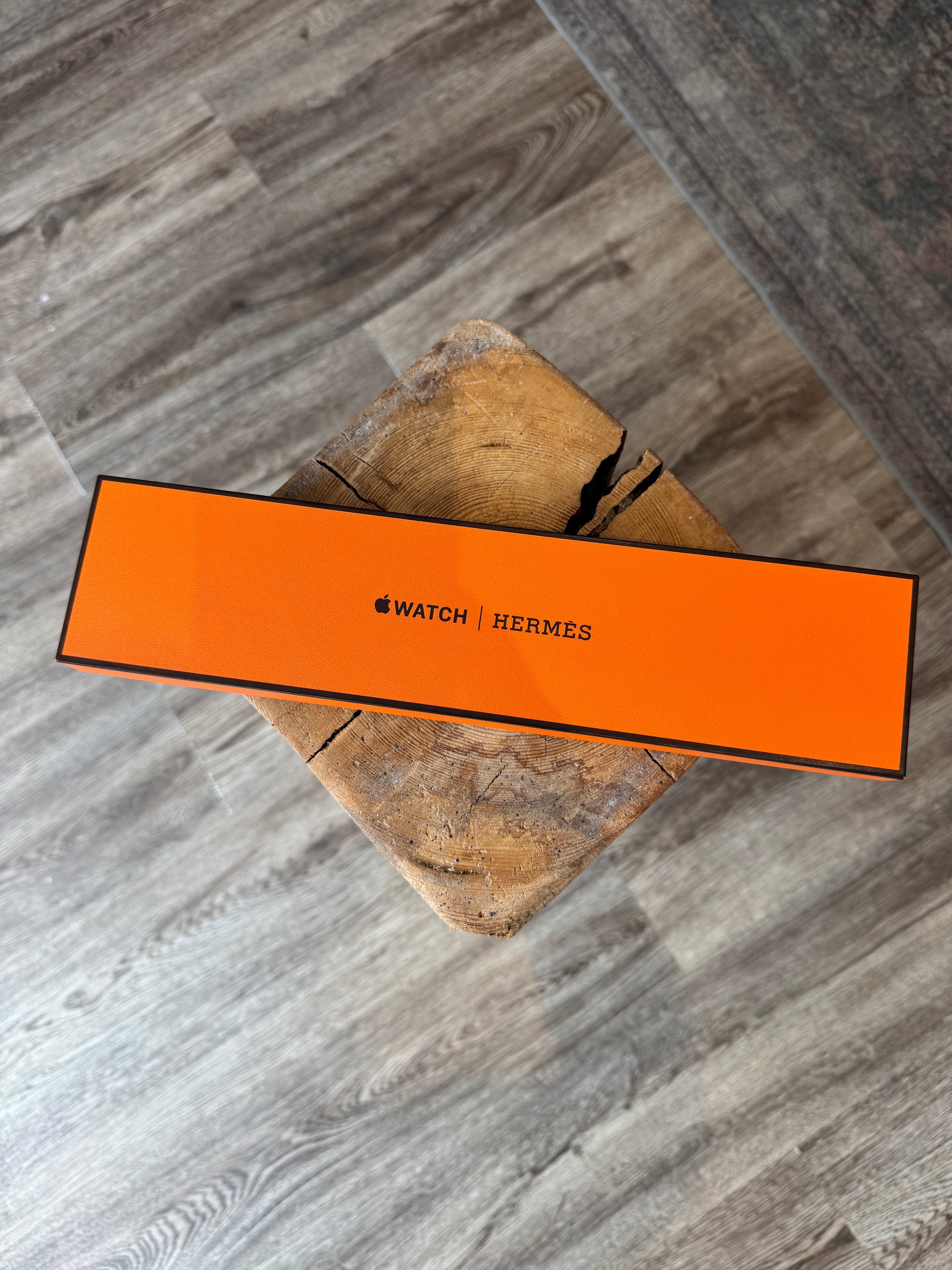 Hermès Apple Watch Strap Jumping Single Tour Red, 44mm