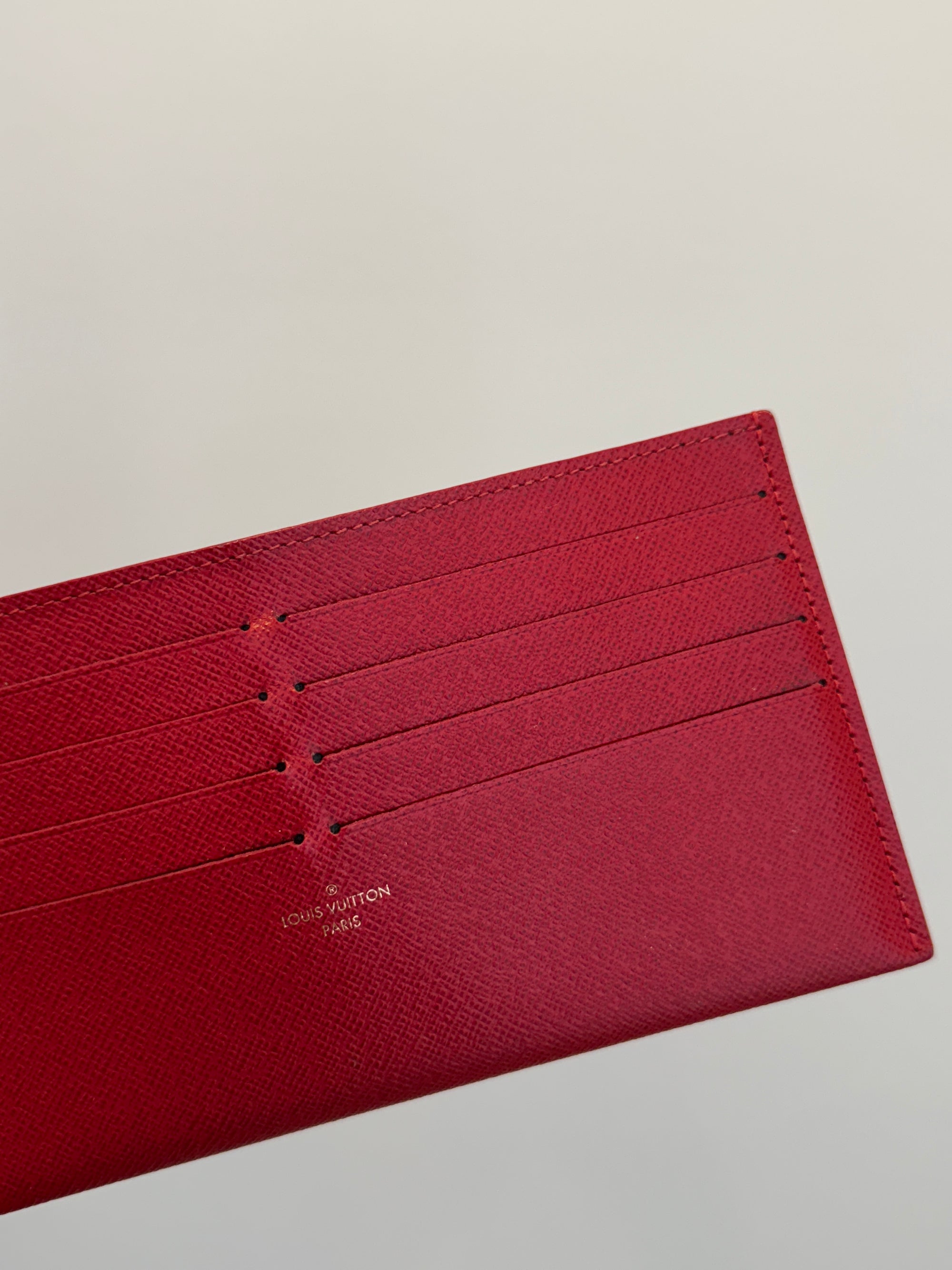 Louis Vuitton Félicie Pochette Inserts, Red