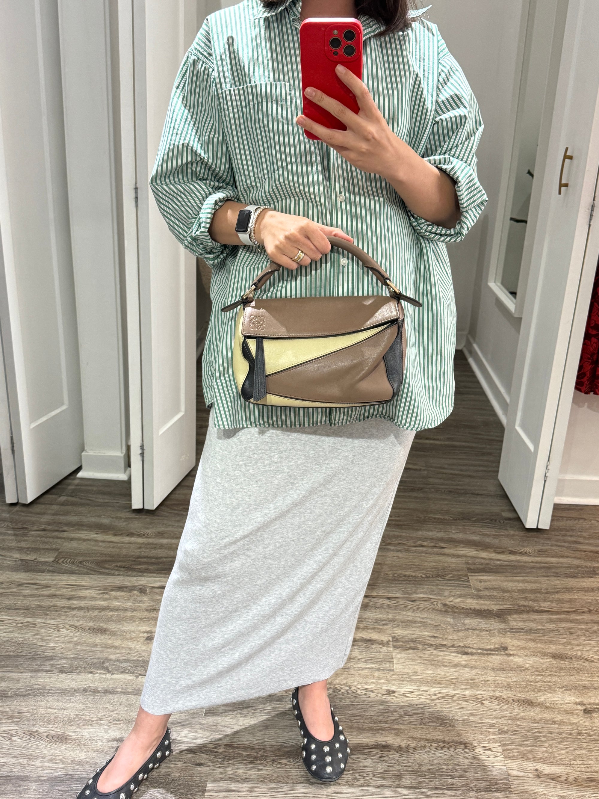 Loewe Puzzle Bag, Small, Handbags Brown