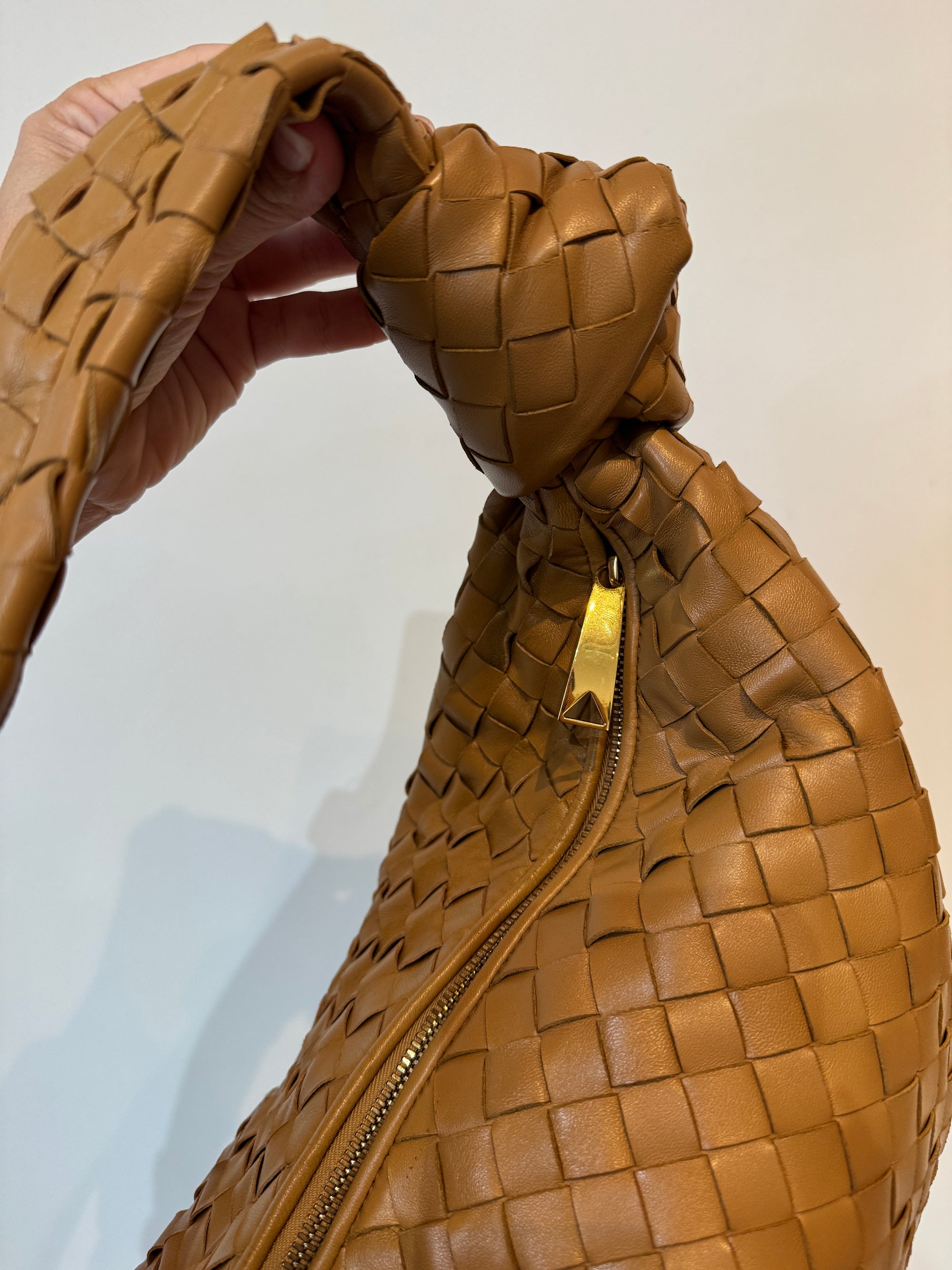 Bottega Veneta Teen Jodie Bag, Brown