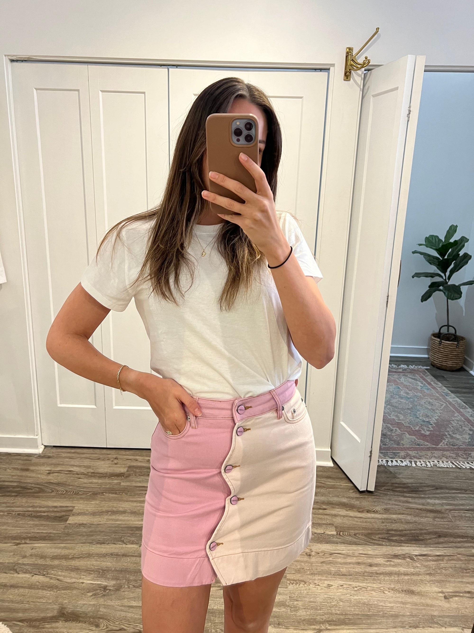Ganni Skirt Pink , 36