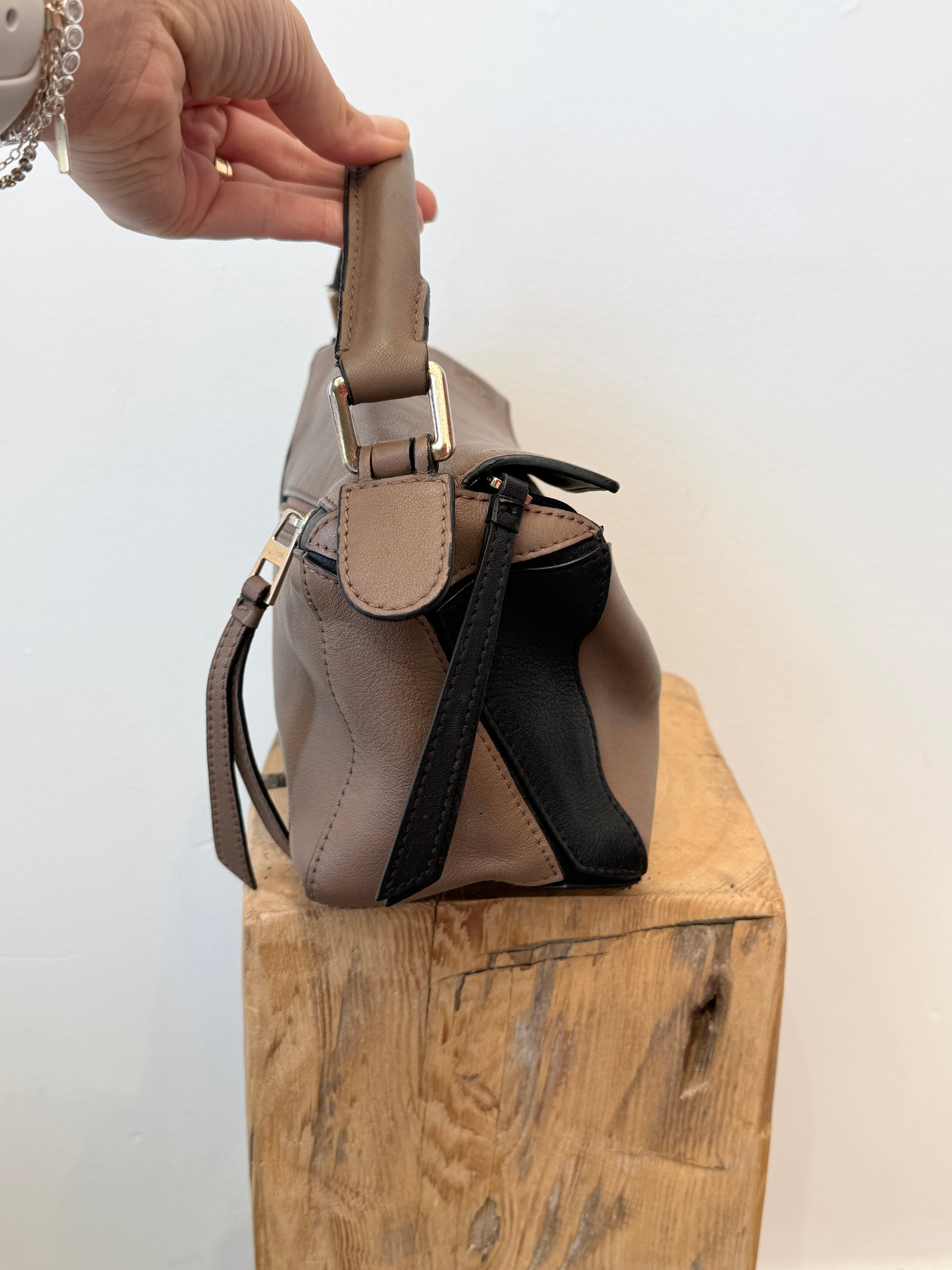 Loewe Puzzle Bag, Small, Handbags Brown