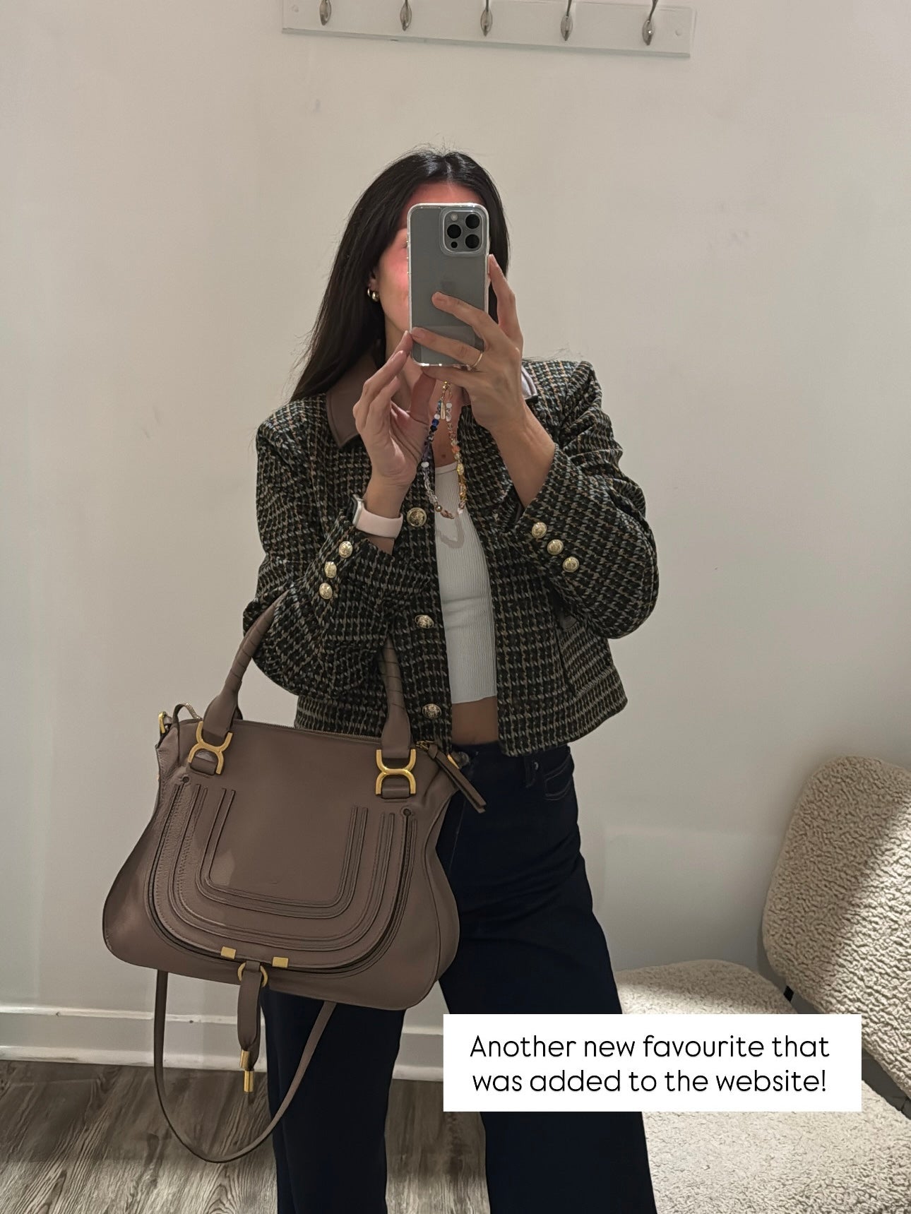 Chloe Marcie Medium Leather Bag