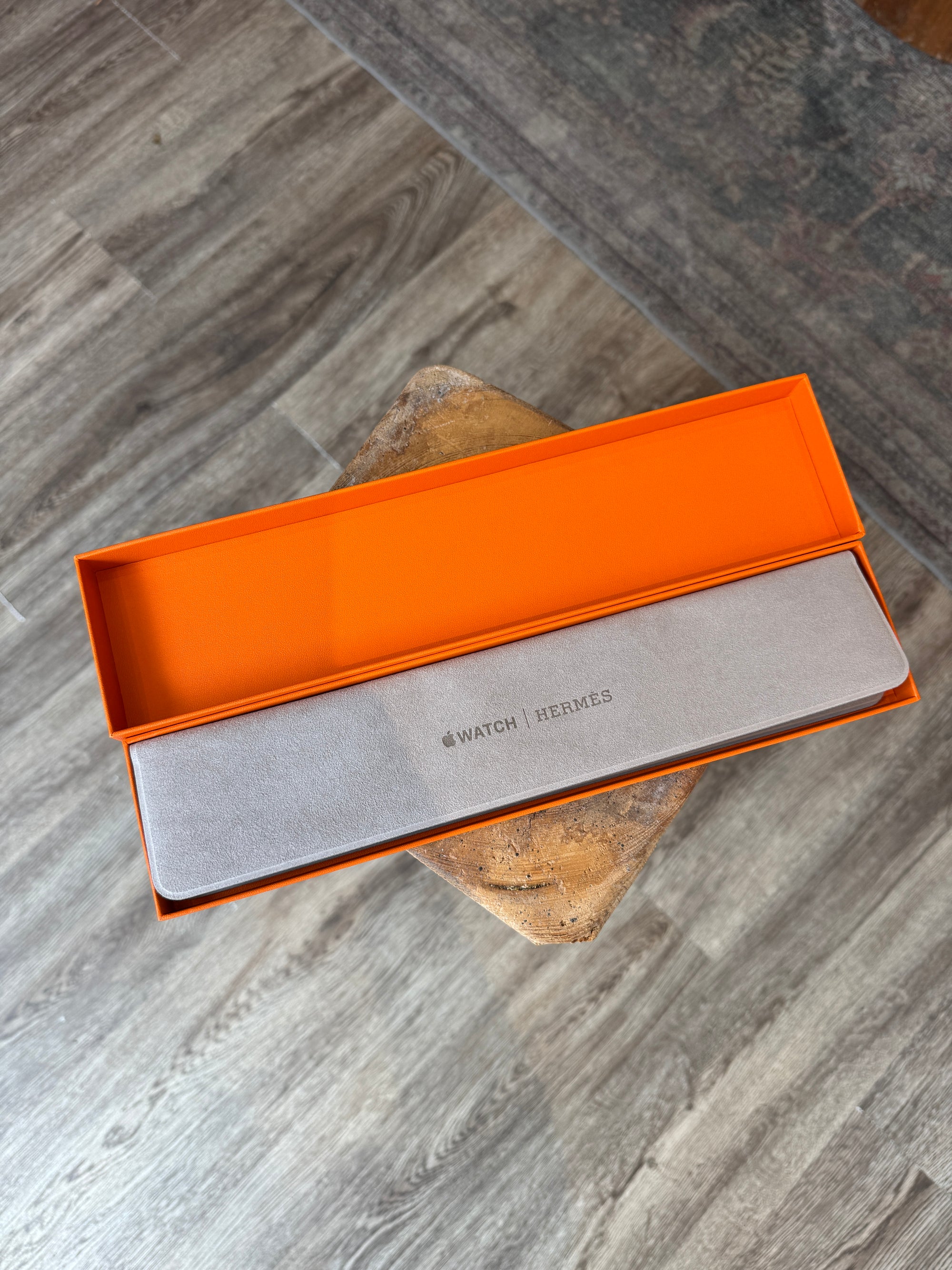 Hermès Apple Watch Strap Jumping Single Tour Red, 44mm