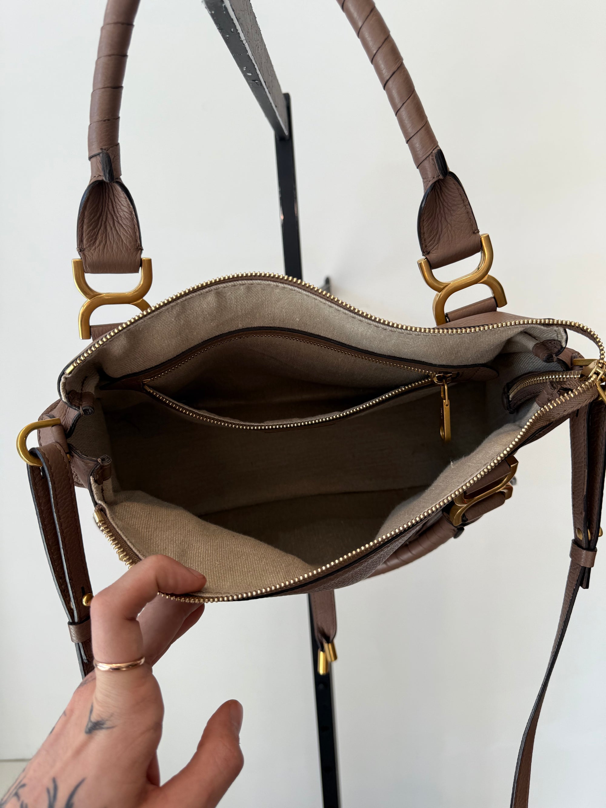 Chloe Marcie Medium Leather Bag