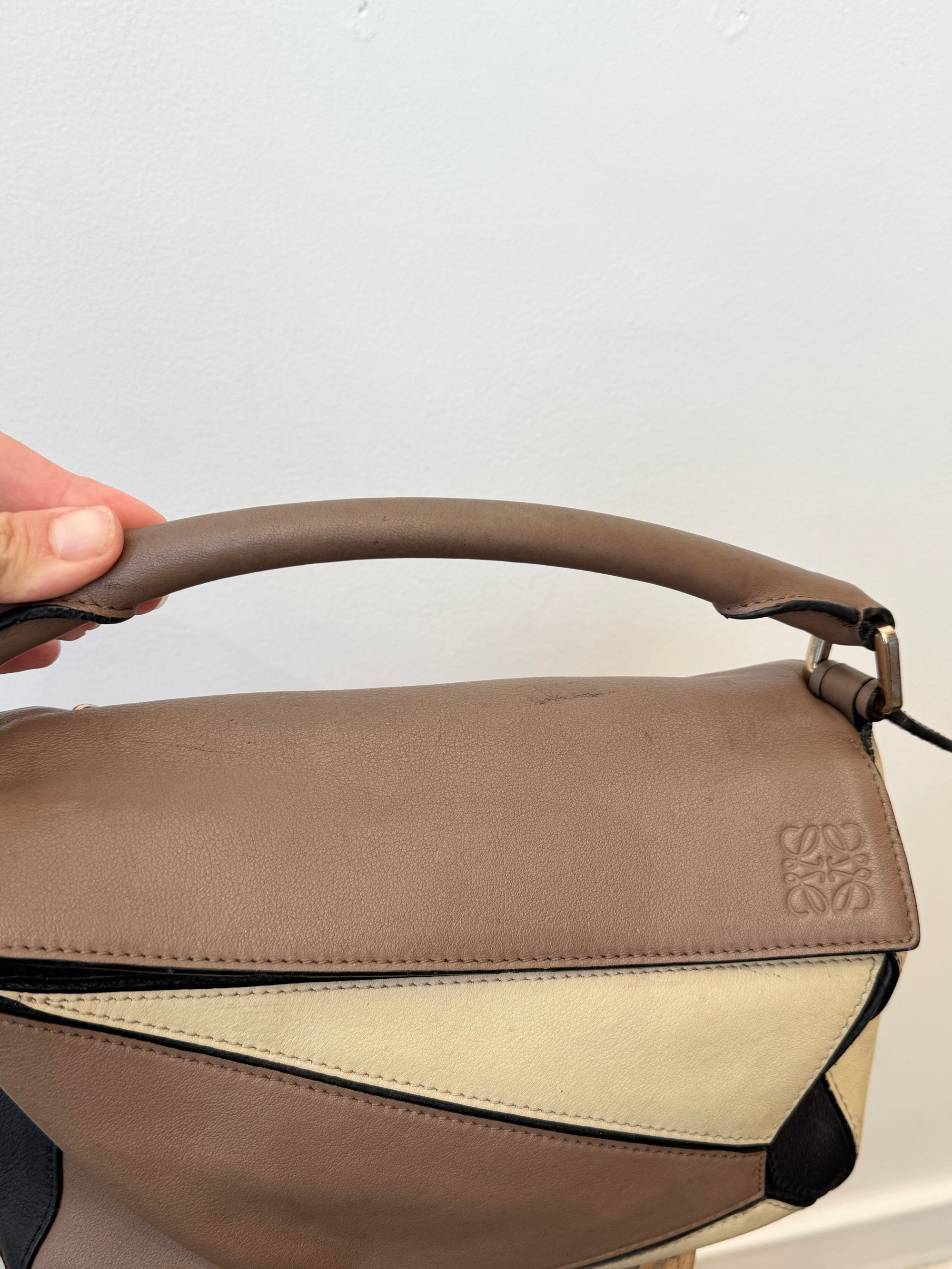 Loewe Puzzle Bag, Small, Handbags Brown