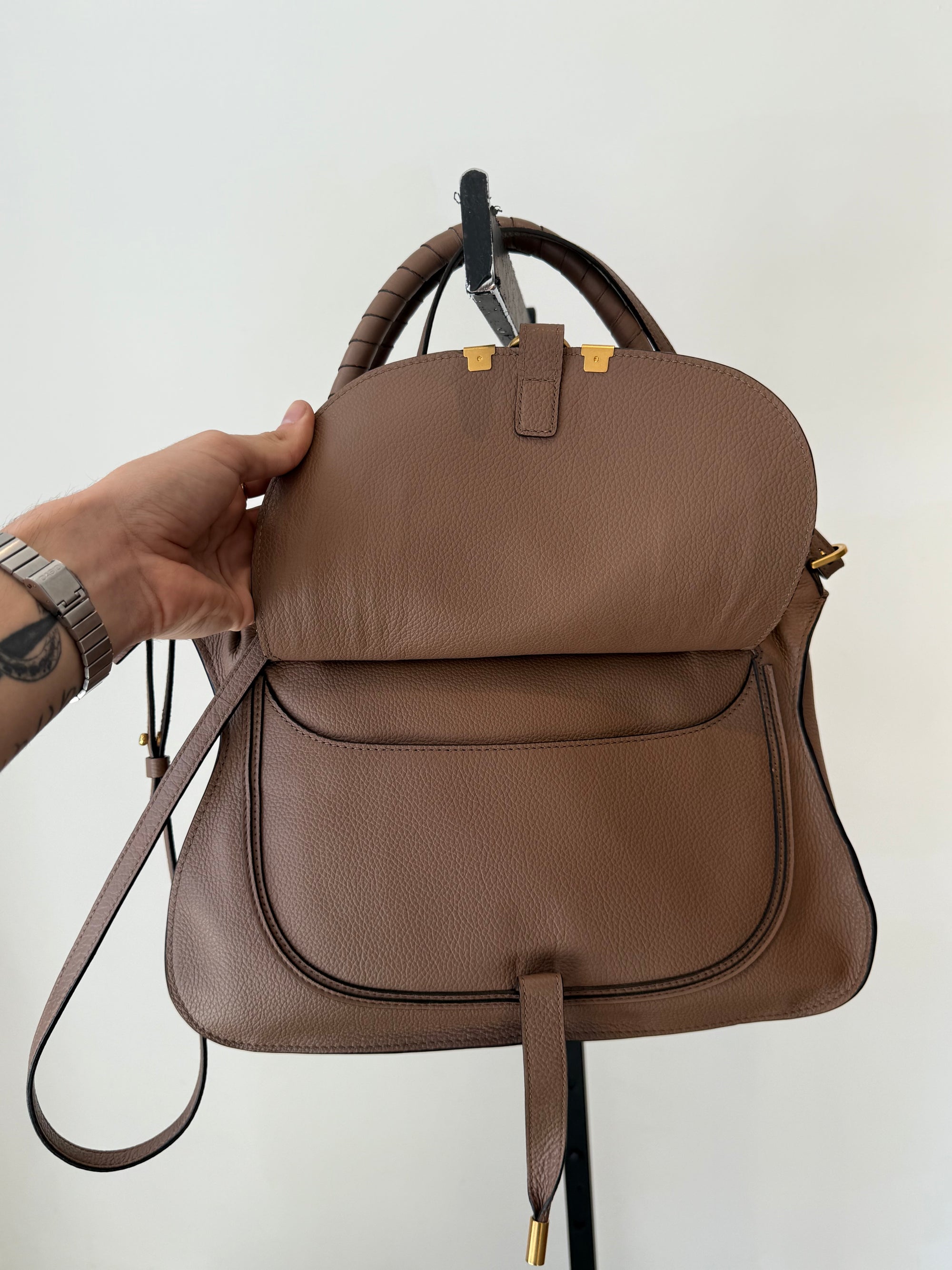 Chloe Marcie Medium Leather Bag