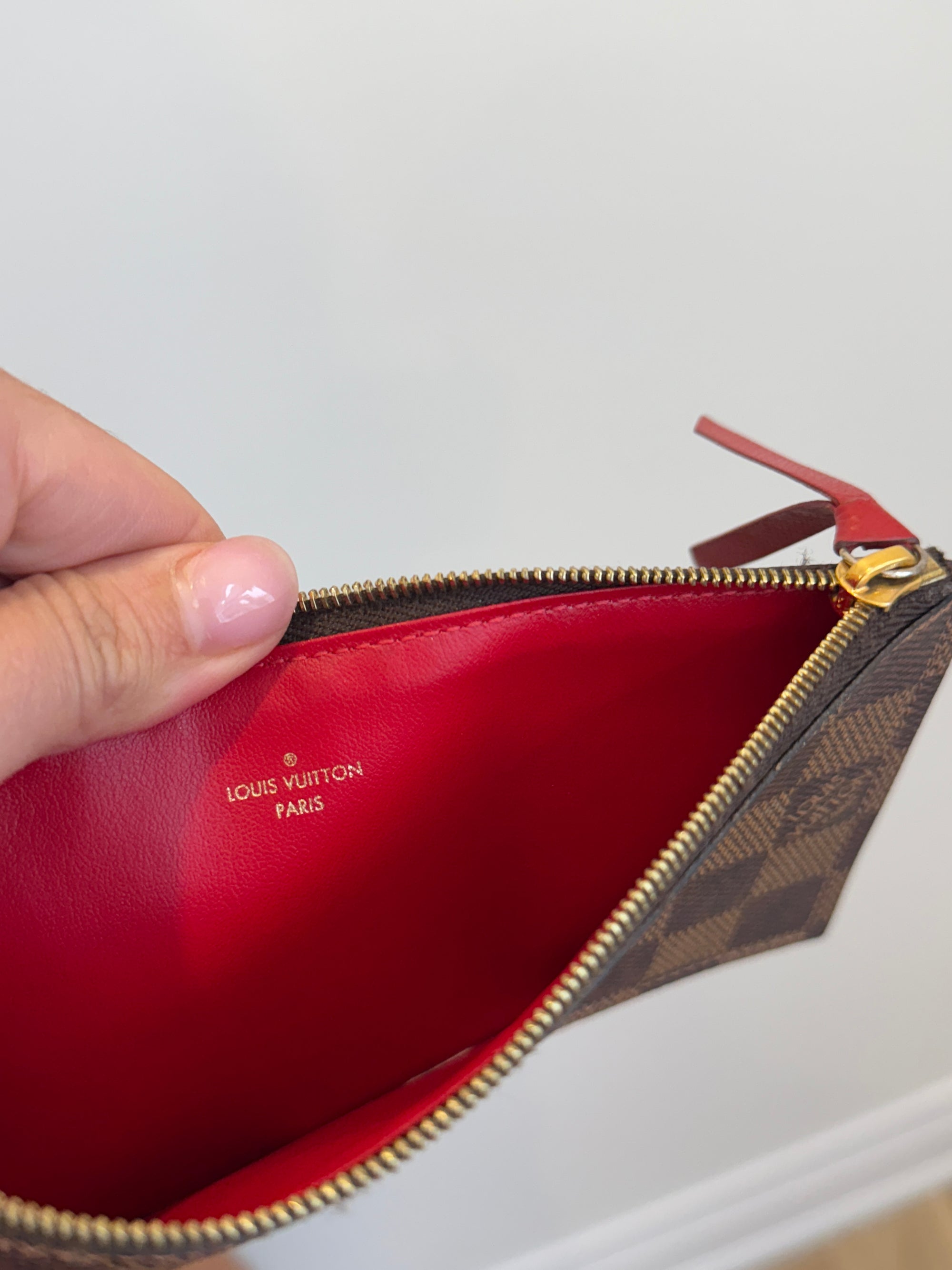 Louis Vuitton Félicie Pochette Inserts, Red