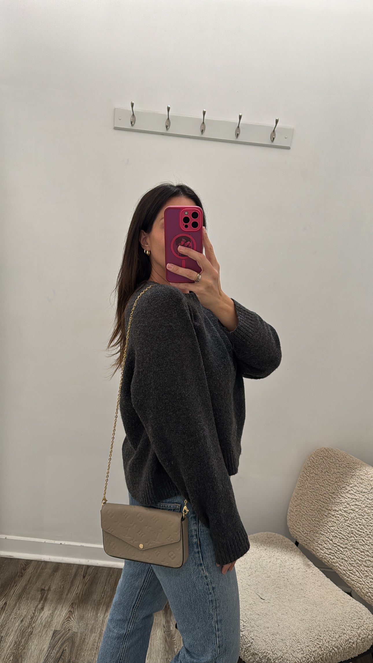 Louis Vuitton Pochette Félicie, Turtledove