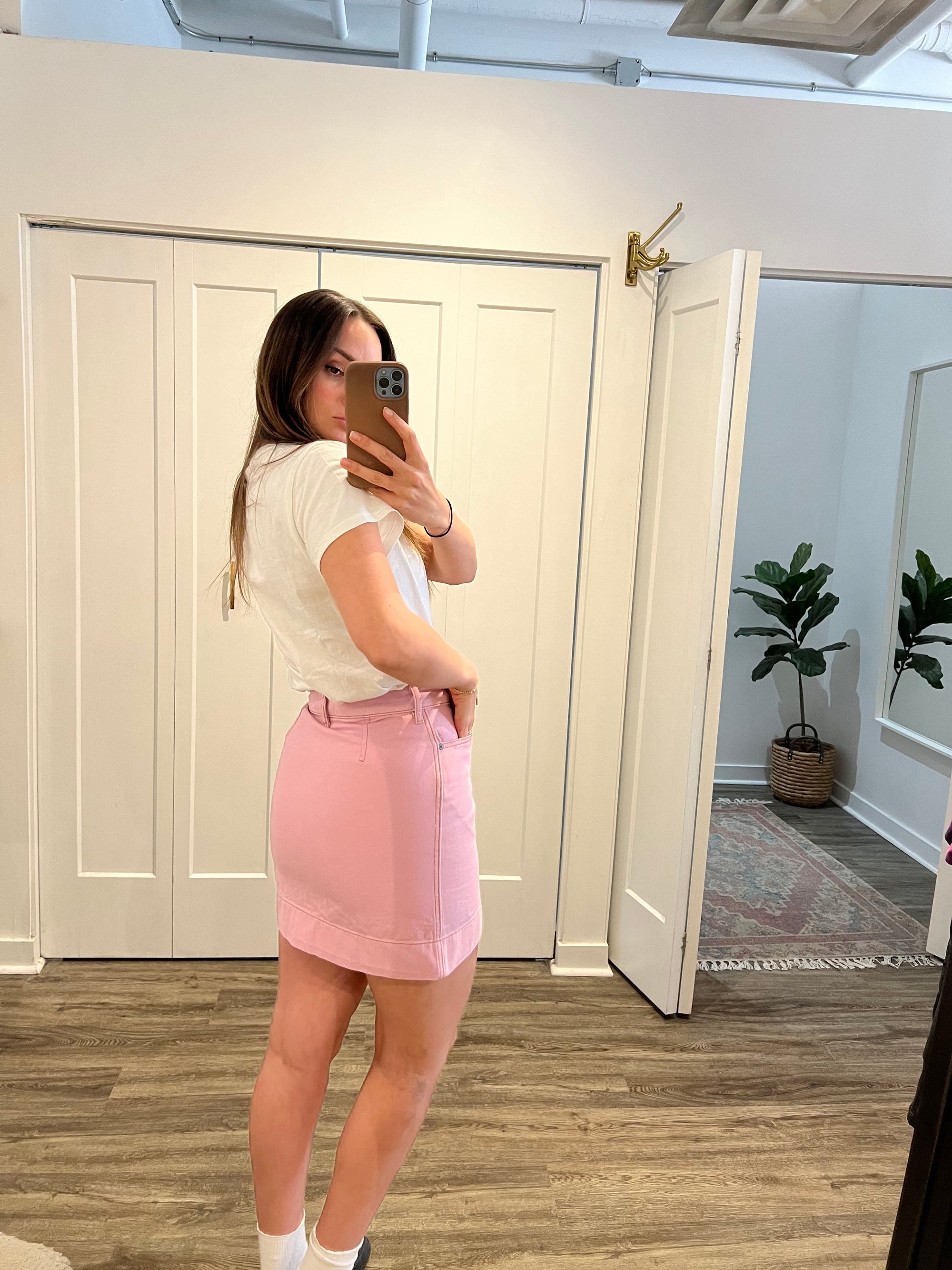 Ganni Skirt Pink , 36