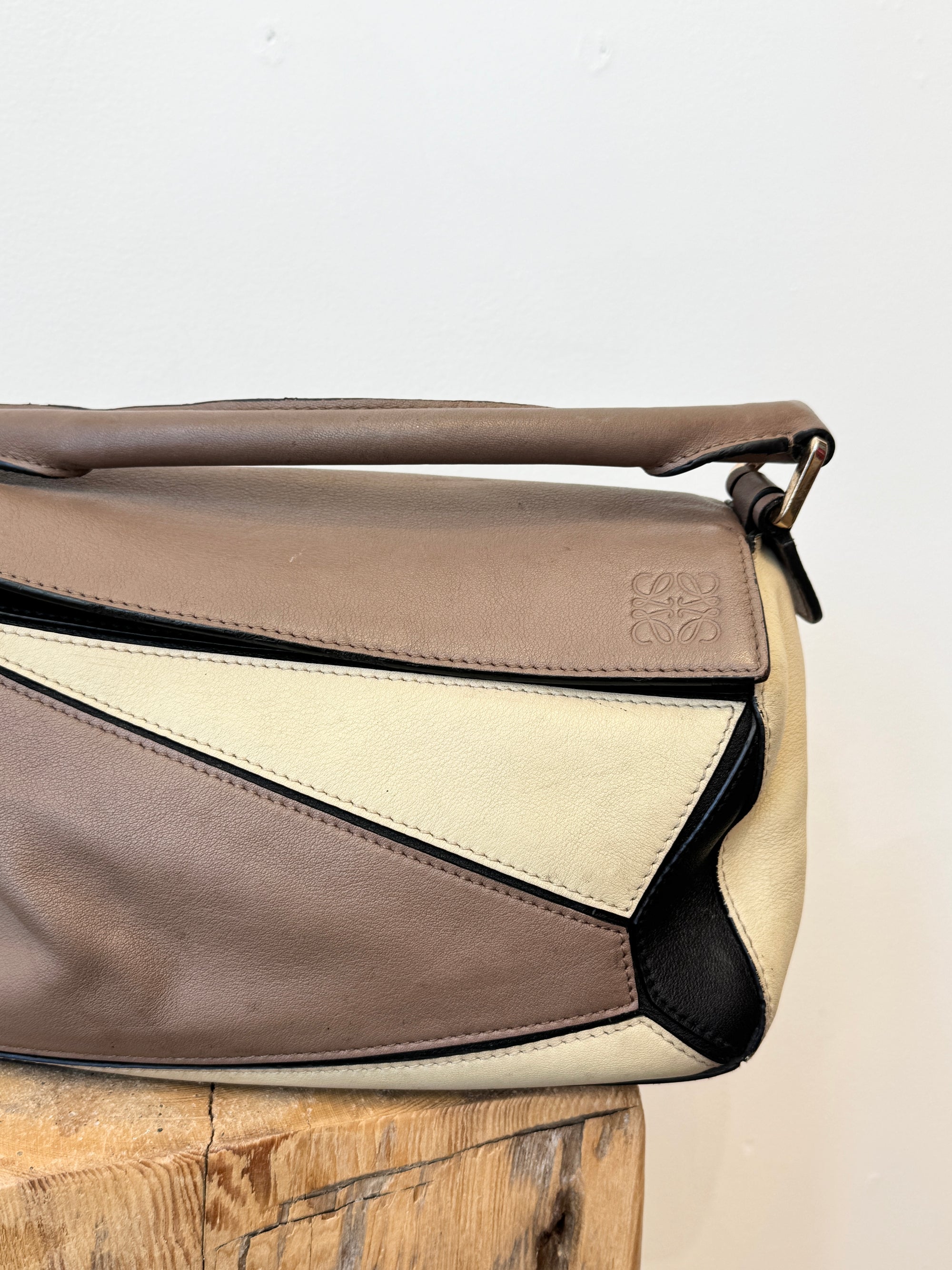 Loewe Puzzle Bag, Small, Handbags Brown