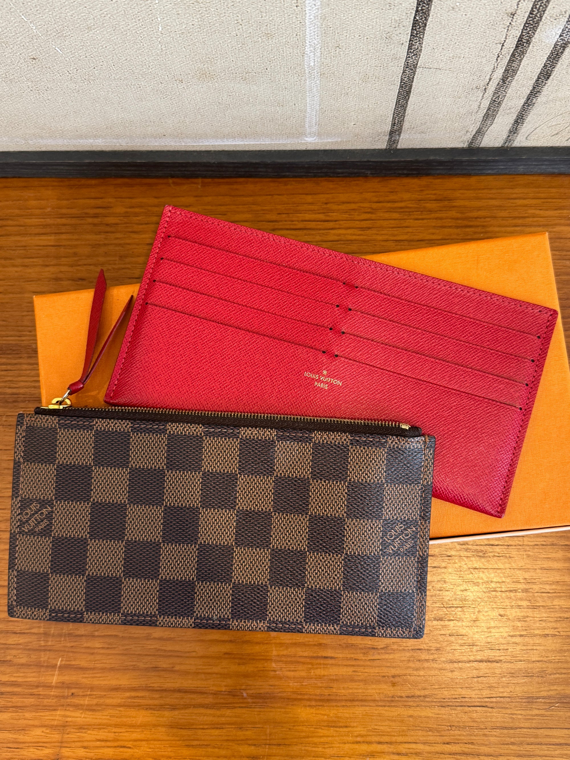 Louis Vuitton Félicie Pochette Inserts, Red