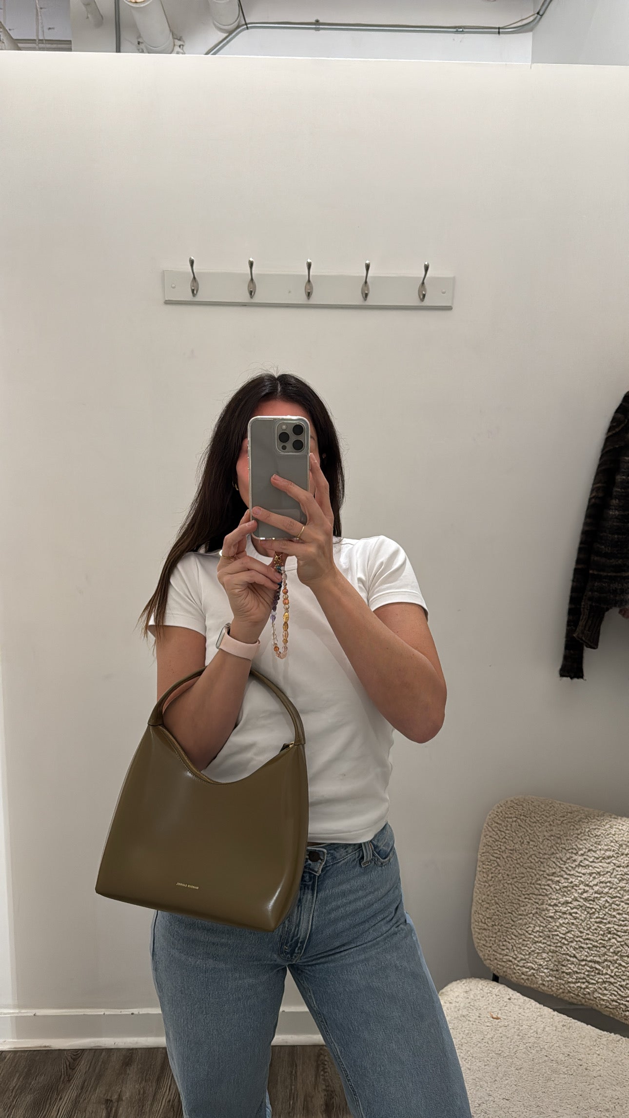 Mansur Gavriel Candy Hobo Bag, Cardamom/Green