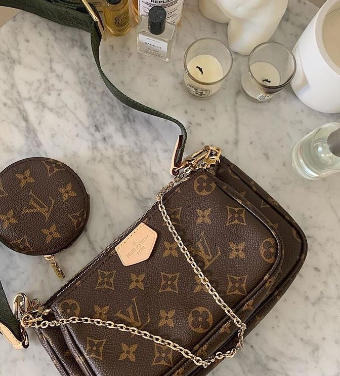Louis Vuitton Multi Pochette Green