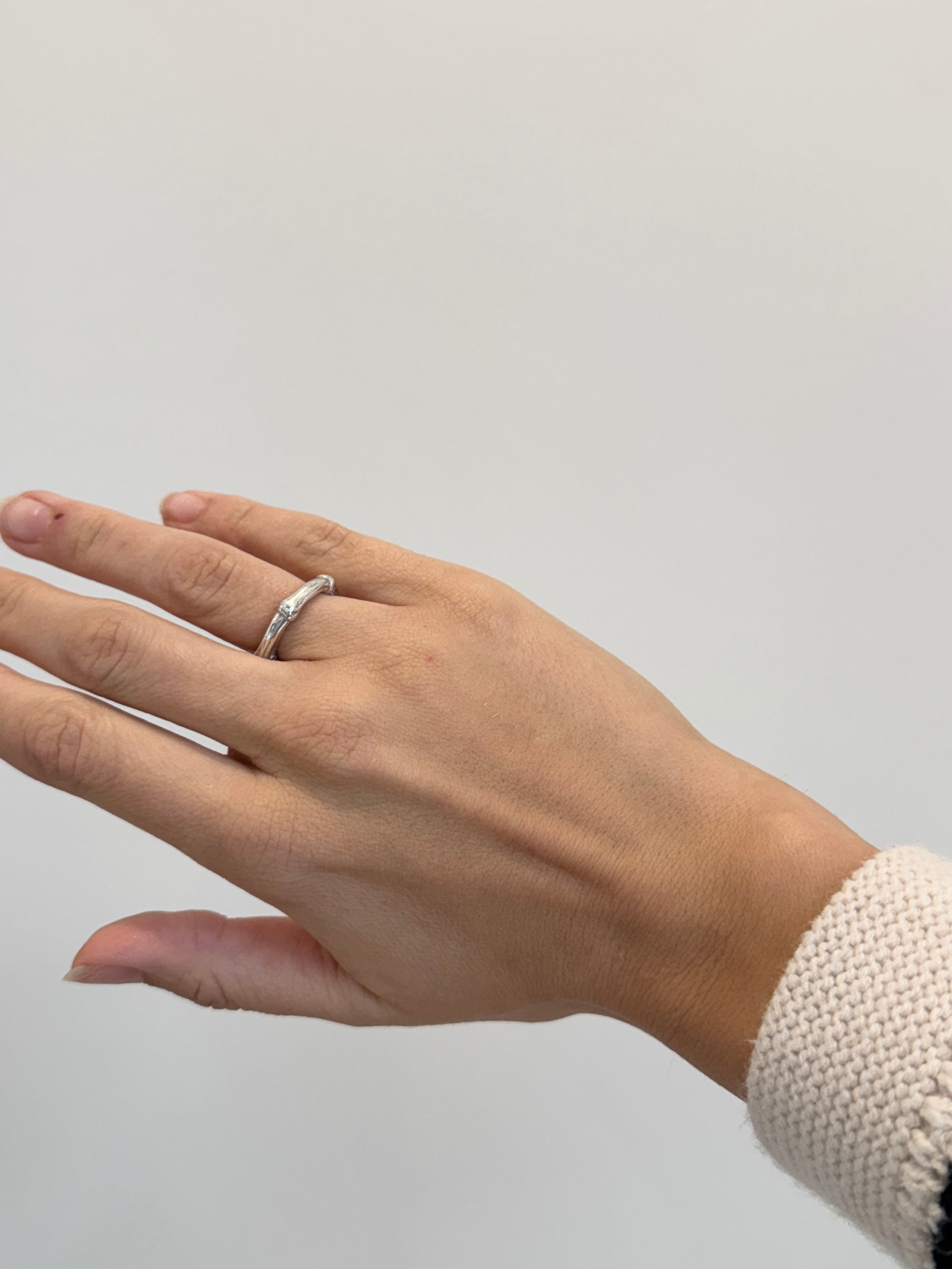 Tiffany & Co. Bamboo Ring Silver, 6