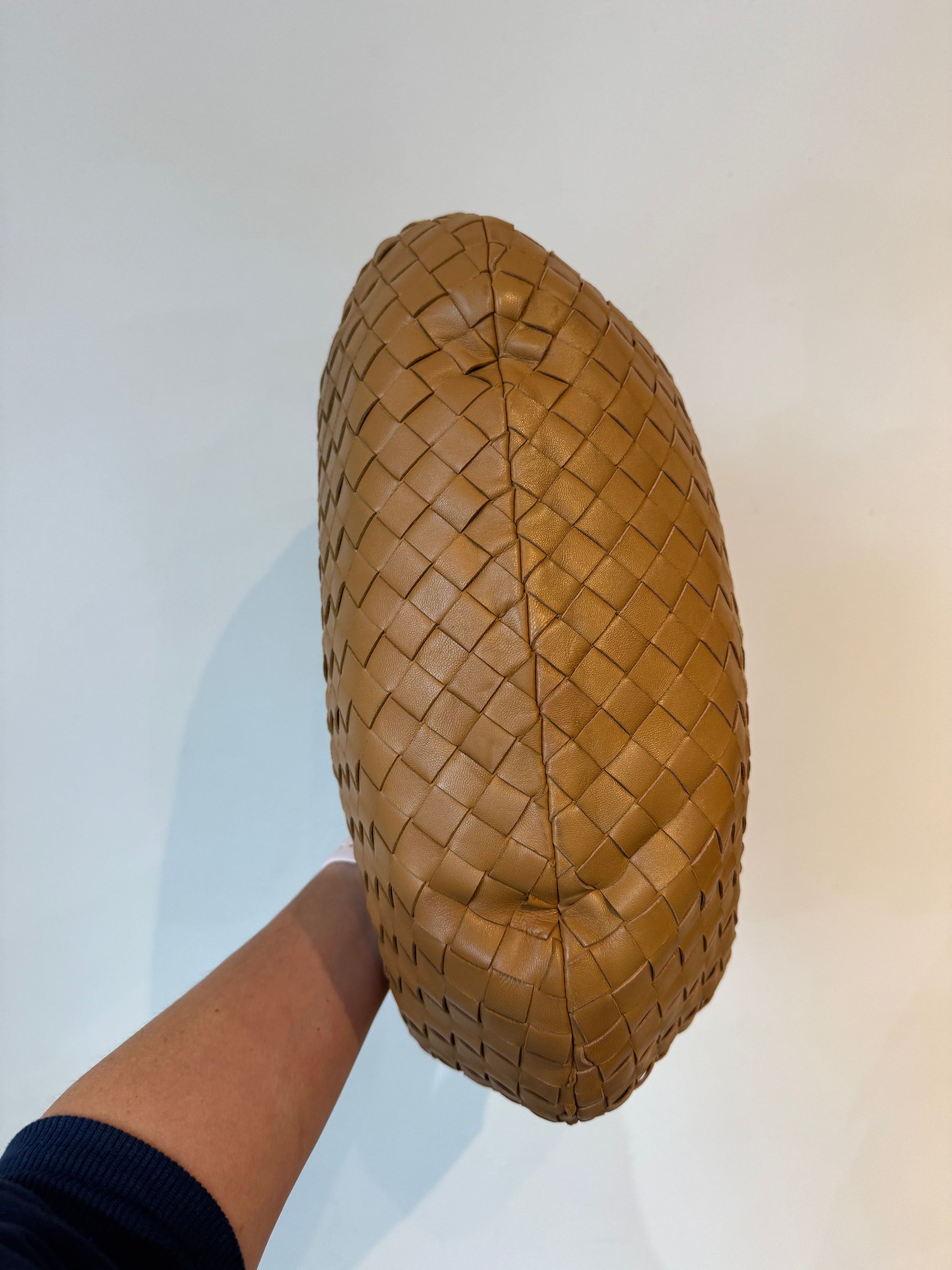 Bottega Veneta Teen Jodie Bag, Brown