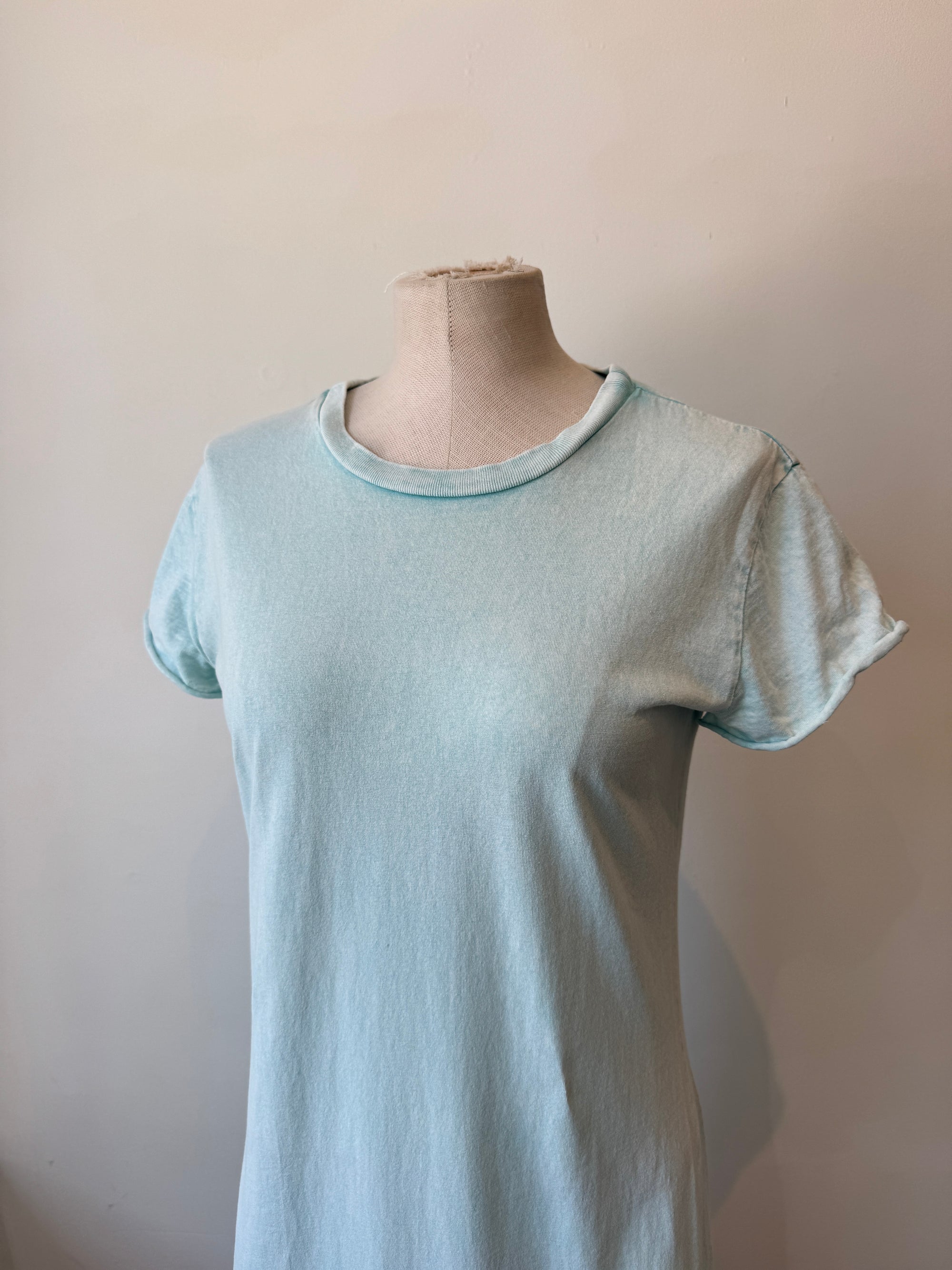 Frank & Eileen Blue Maxi T-Shirt Dress, S