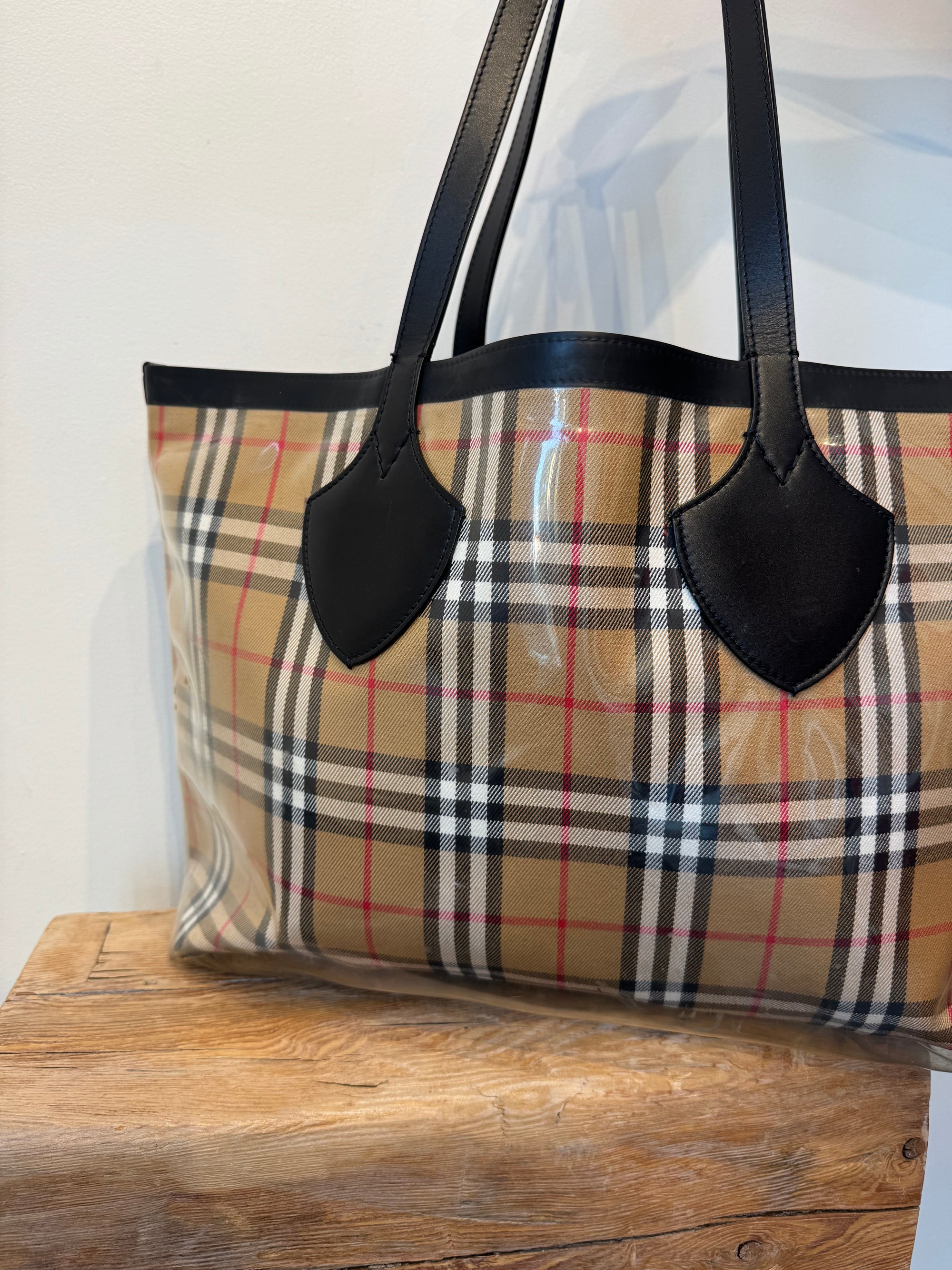 Burberry Medium "Giant Reversible Tote" Bag