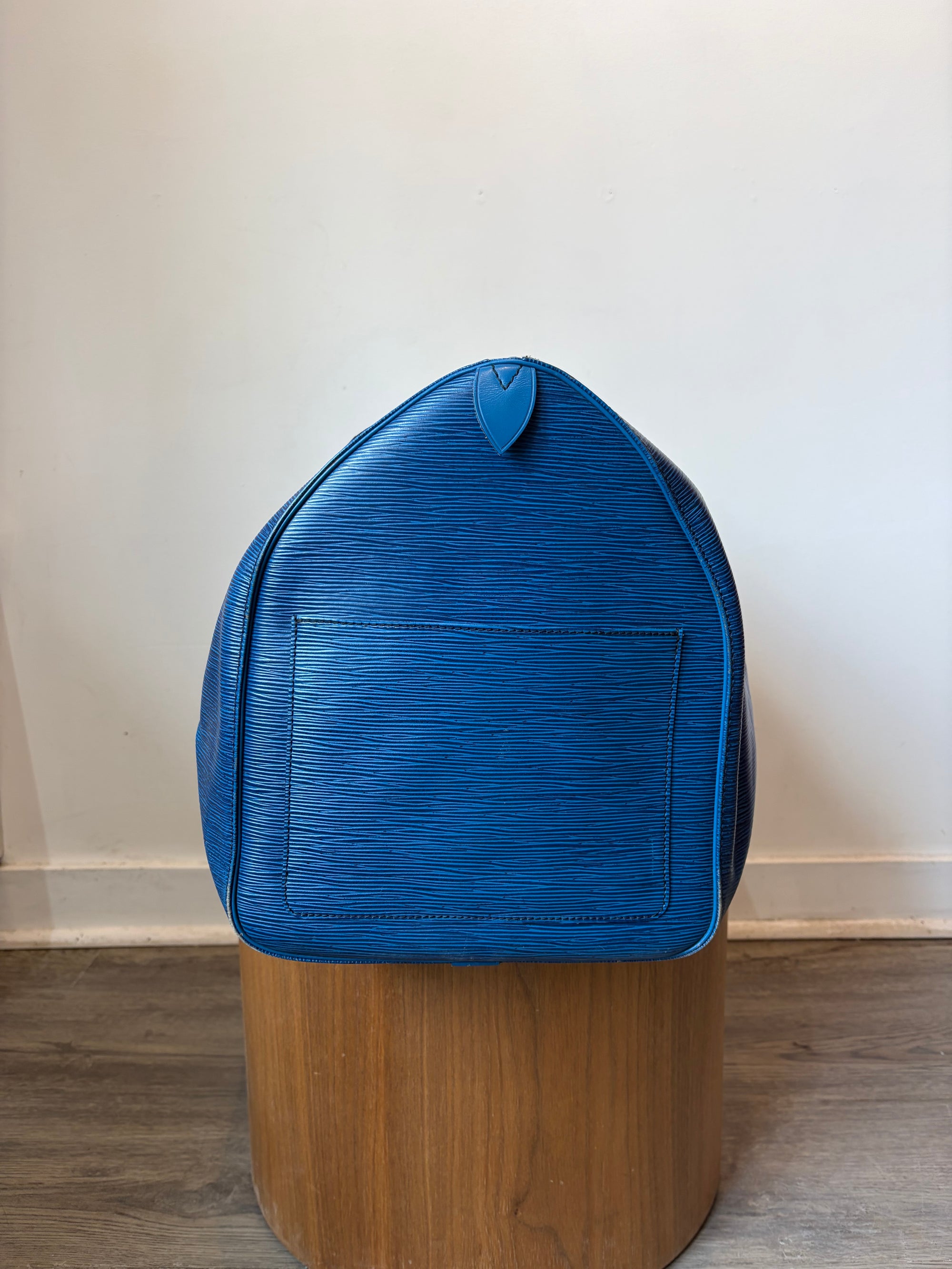 Louis Vuitton Vintage 1995 Keepall 55, Epi Leather, Blue