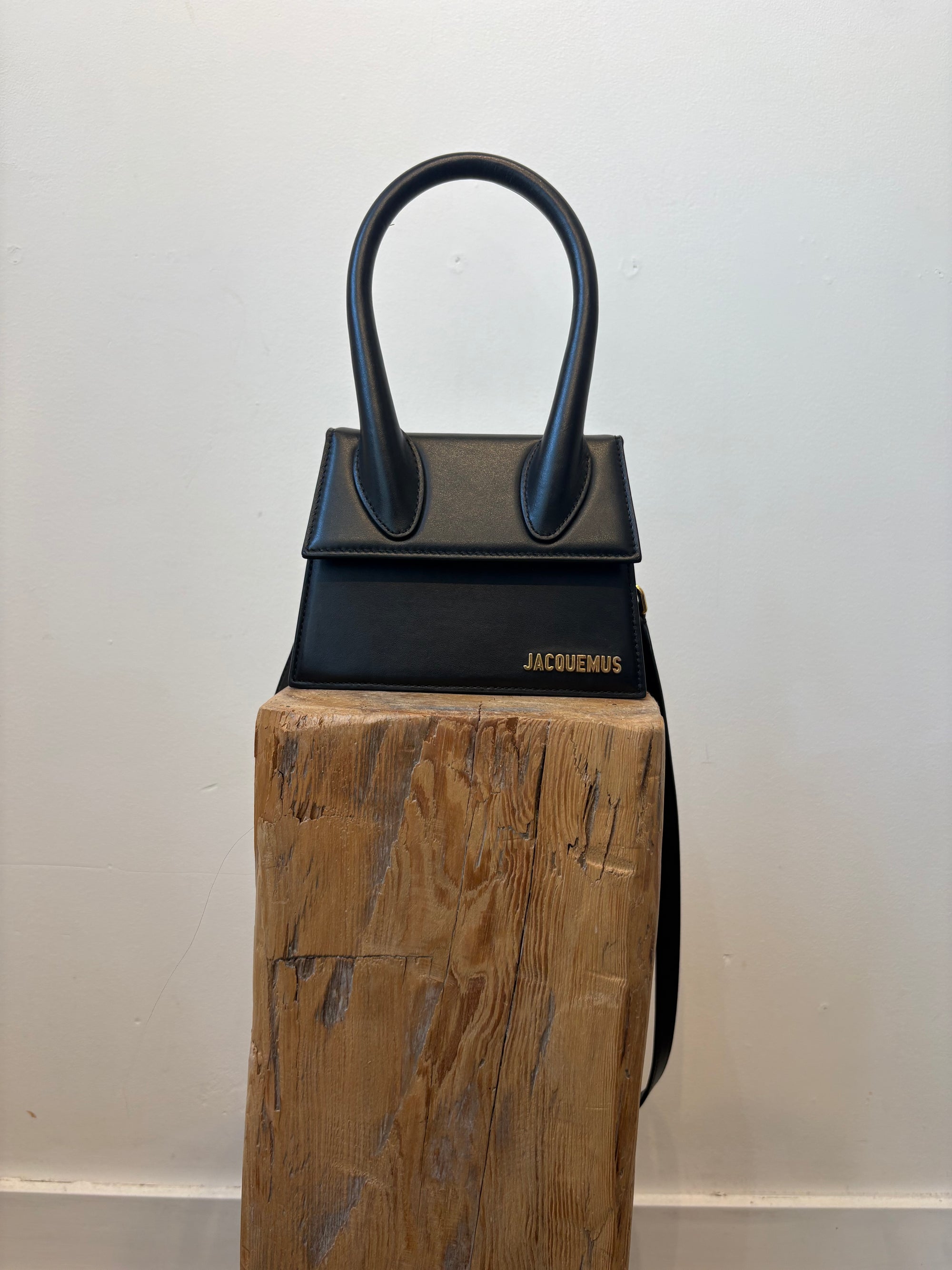 Jacquemus Mini Le Chiquito Bag, Black