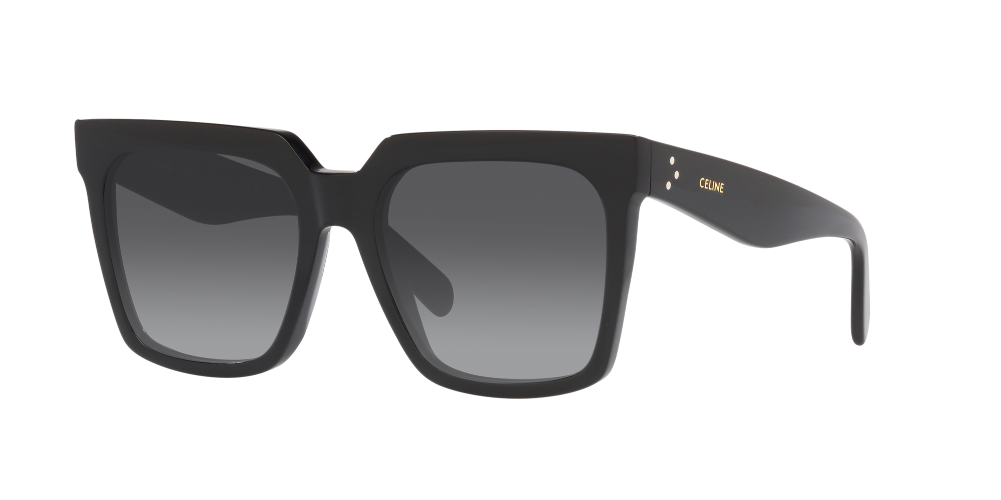 Celine Oversized Cat Eye Sunglasses, S187 Black