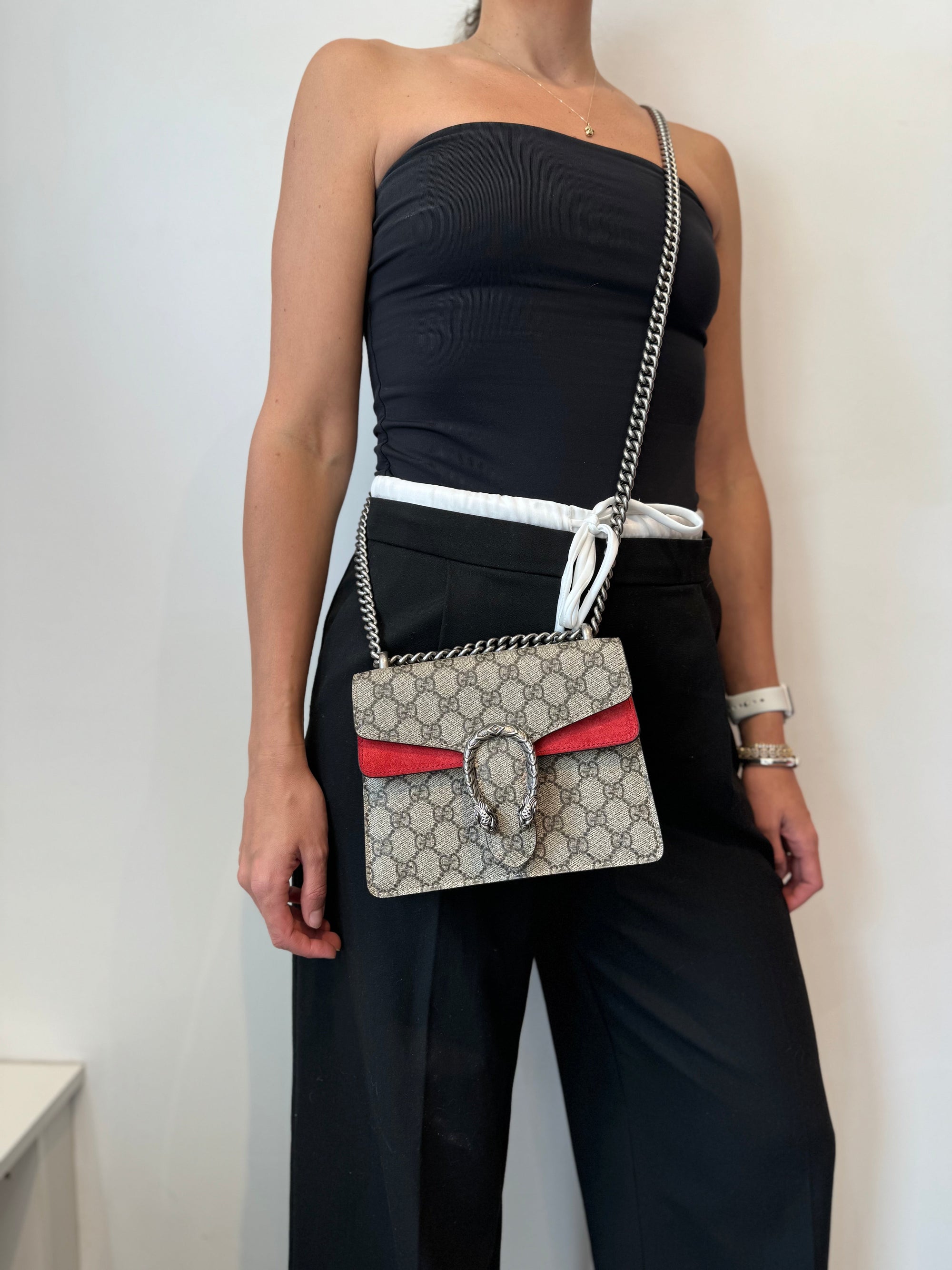 Gucci GG Supreme Dionysus Mini Shoulder Bag