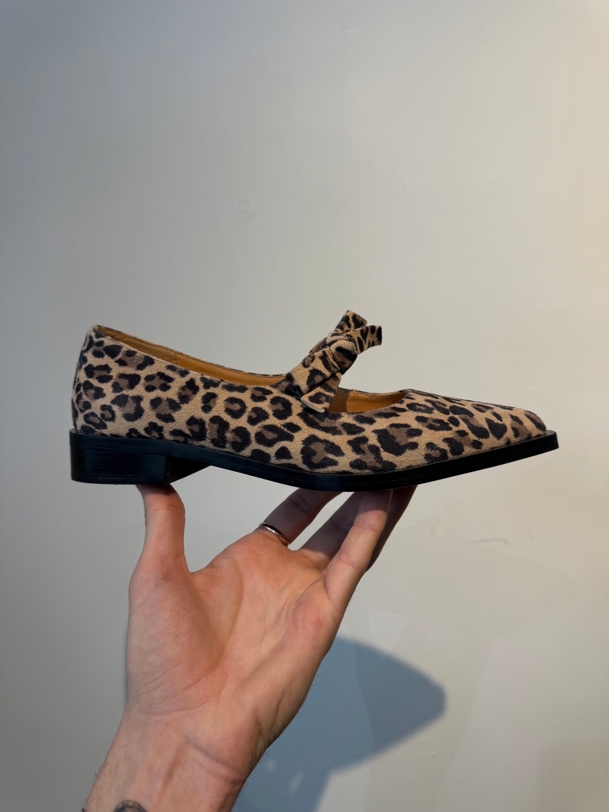 Sofie Schnoor Dina Ballerina shoes, leopard, 38