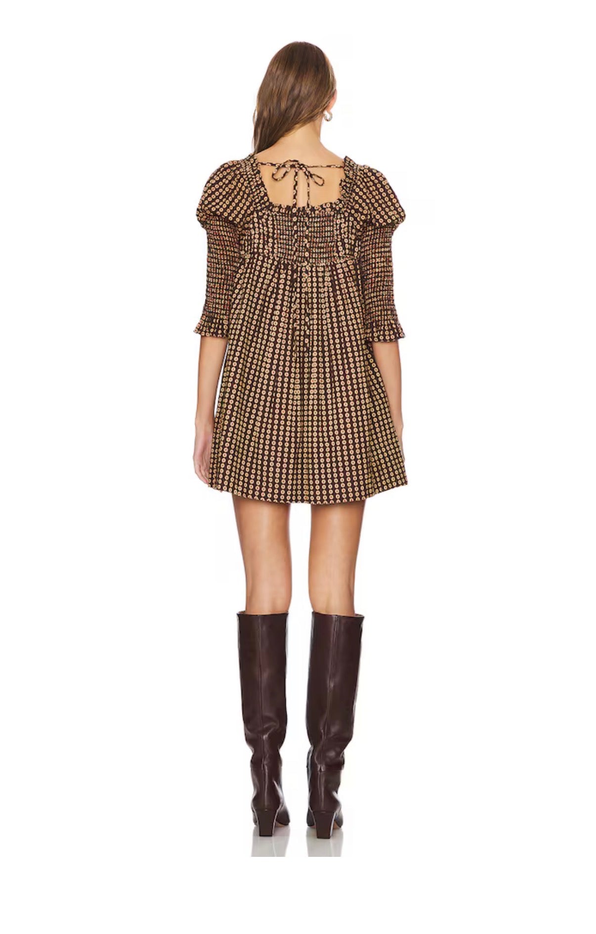 Free People Star Dip Mini Dress, Small