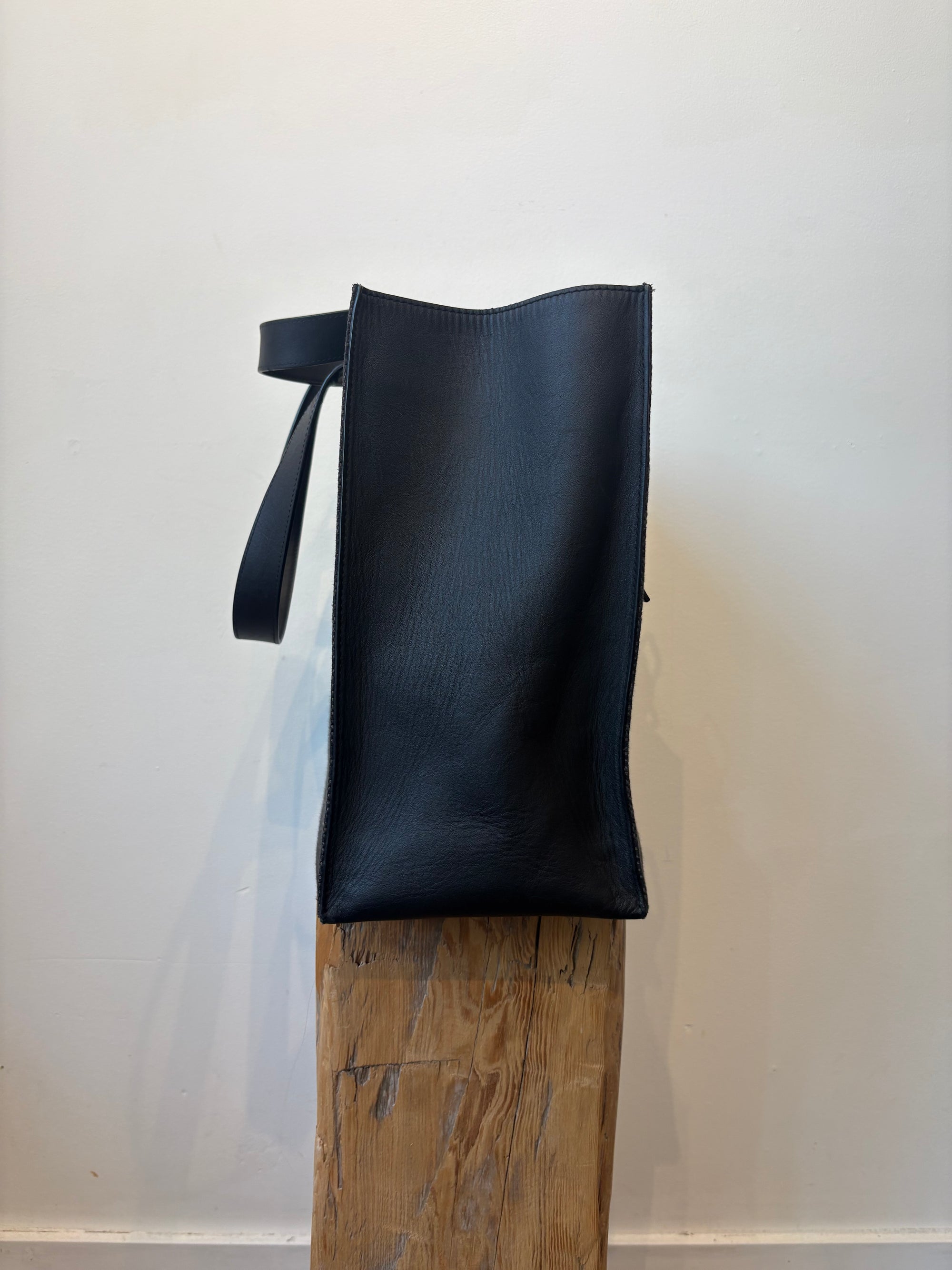 Loewe Buckle Anagram Tote Bag, Handbags Black