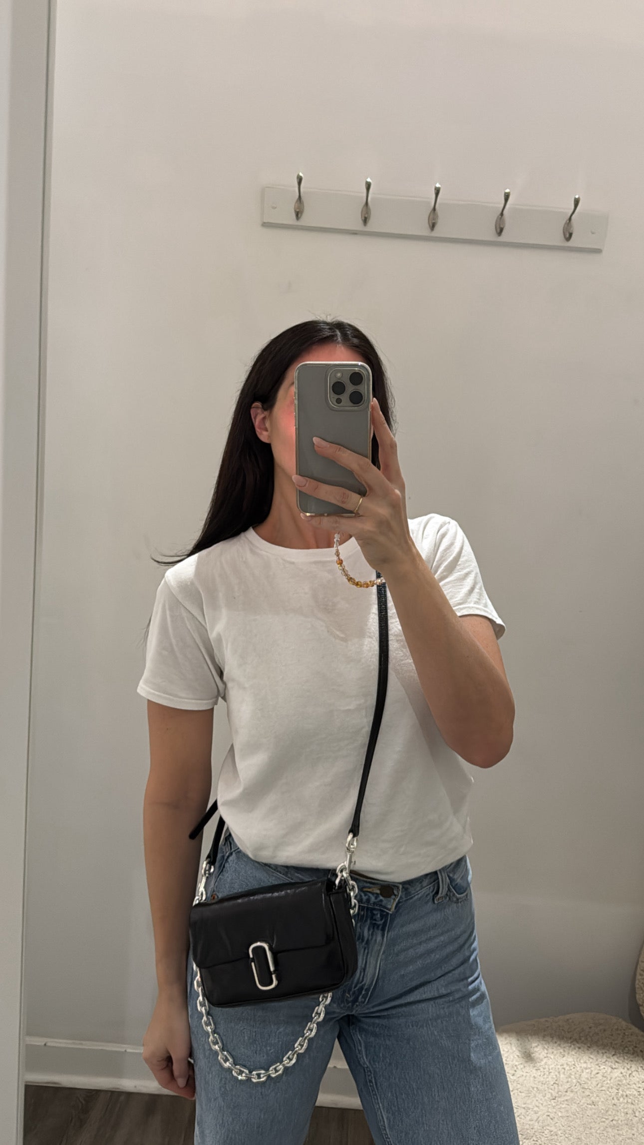 Marc Jacobs The J Marc Mini Pillow Bag, Black