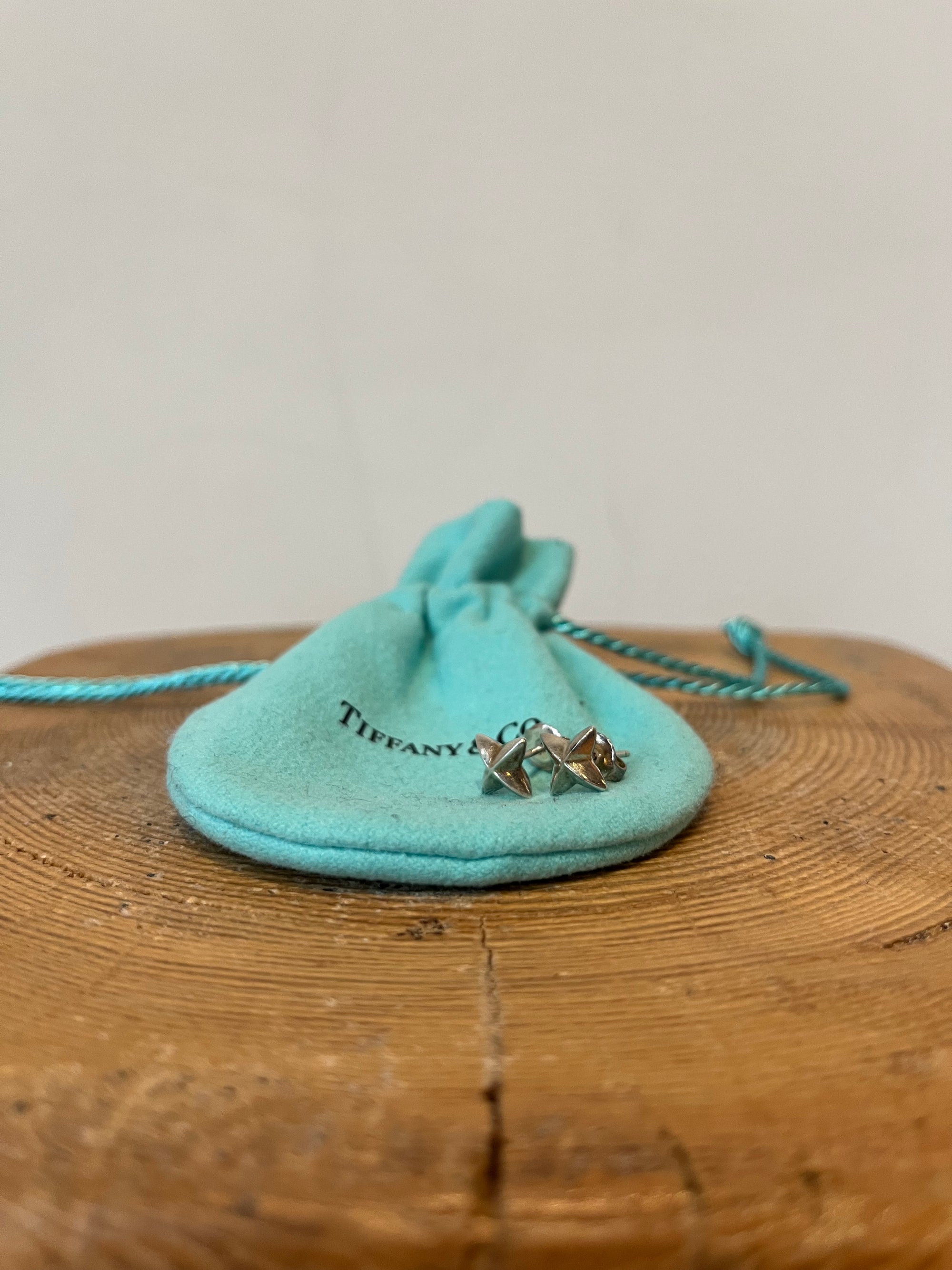 Tiffany & Co. Sirius Star stud earrings, Silver