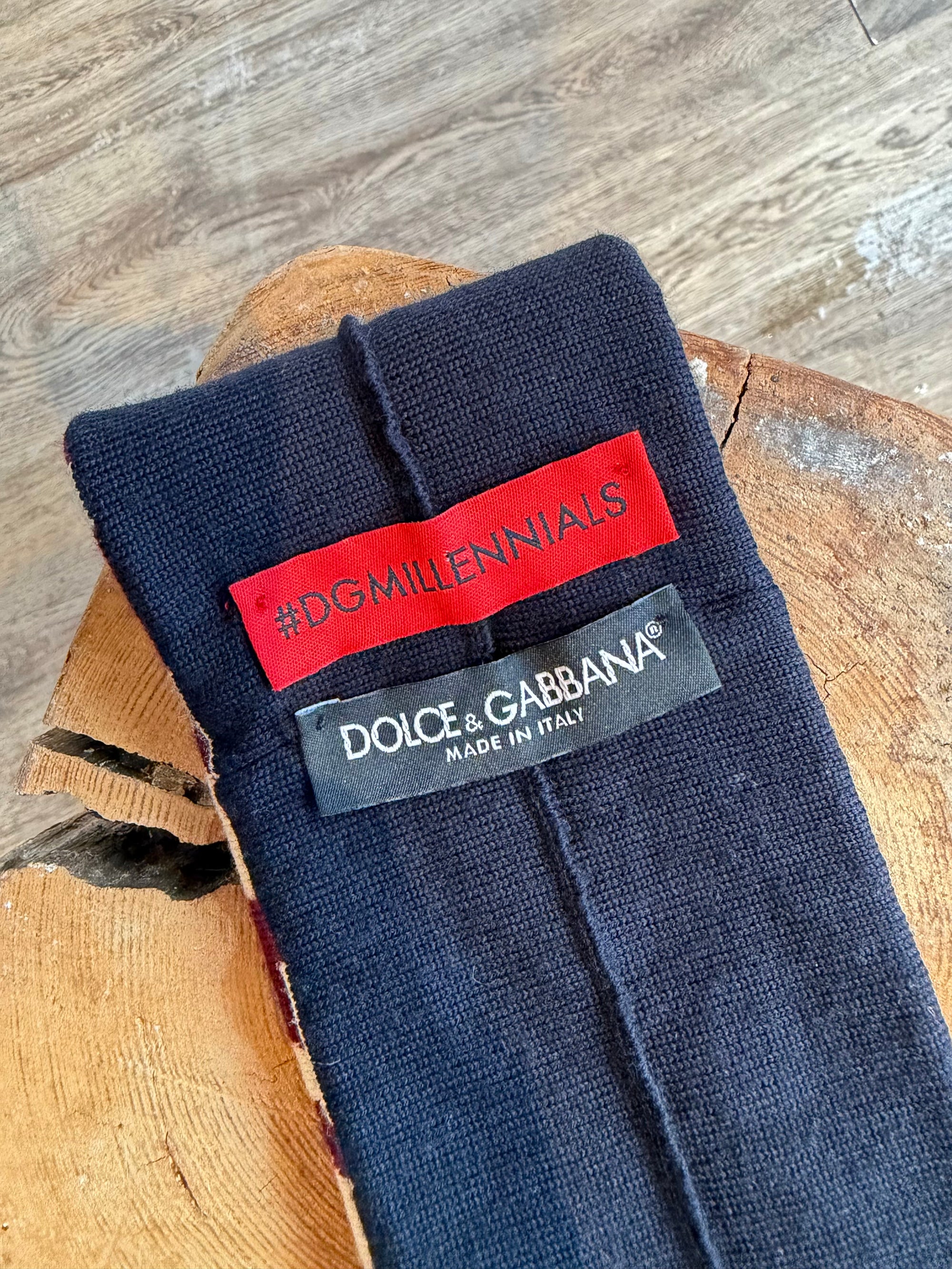 Dolce & Gabbana Queen knit headband,  Burgundy