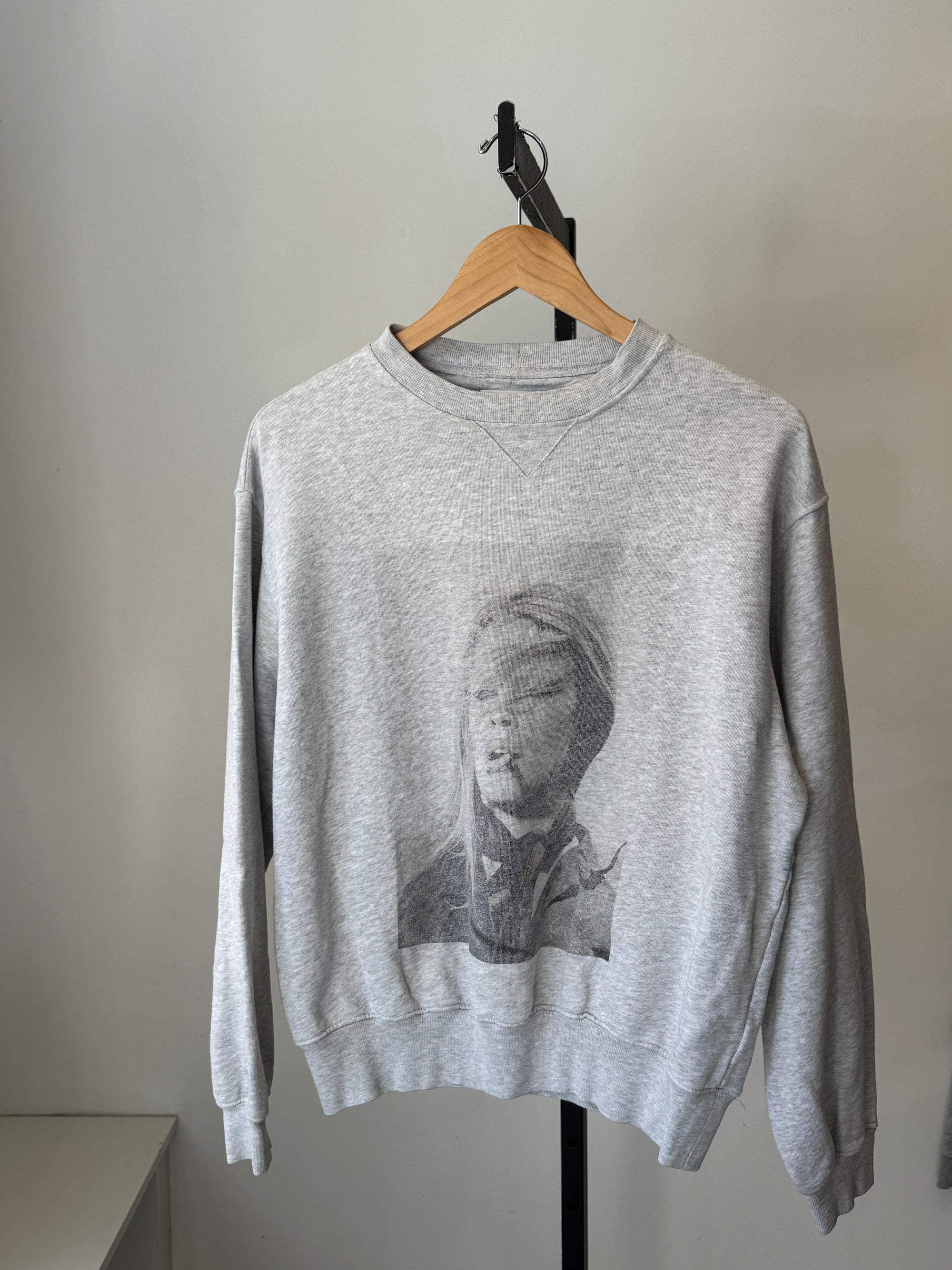 Anine Bing Brigitte Bardot Sweatshirt Grey, XS