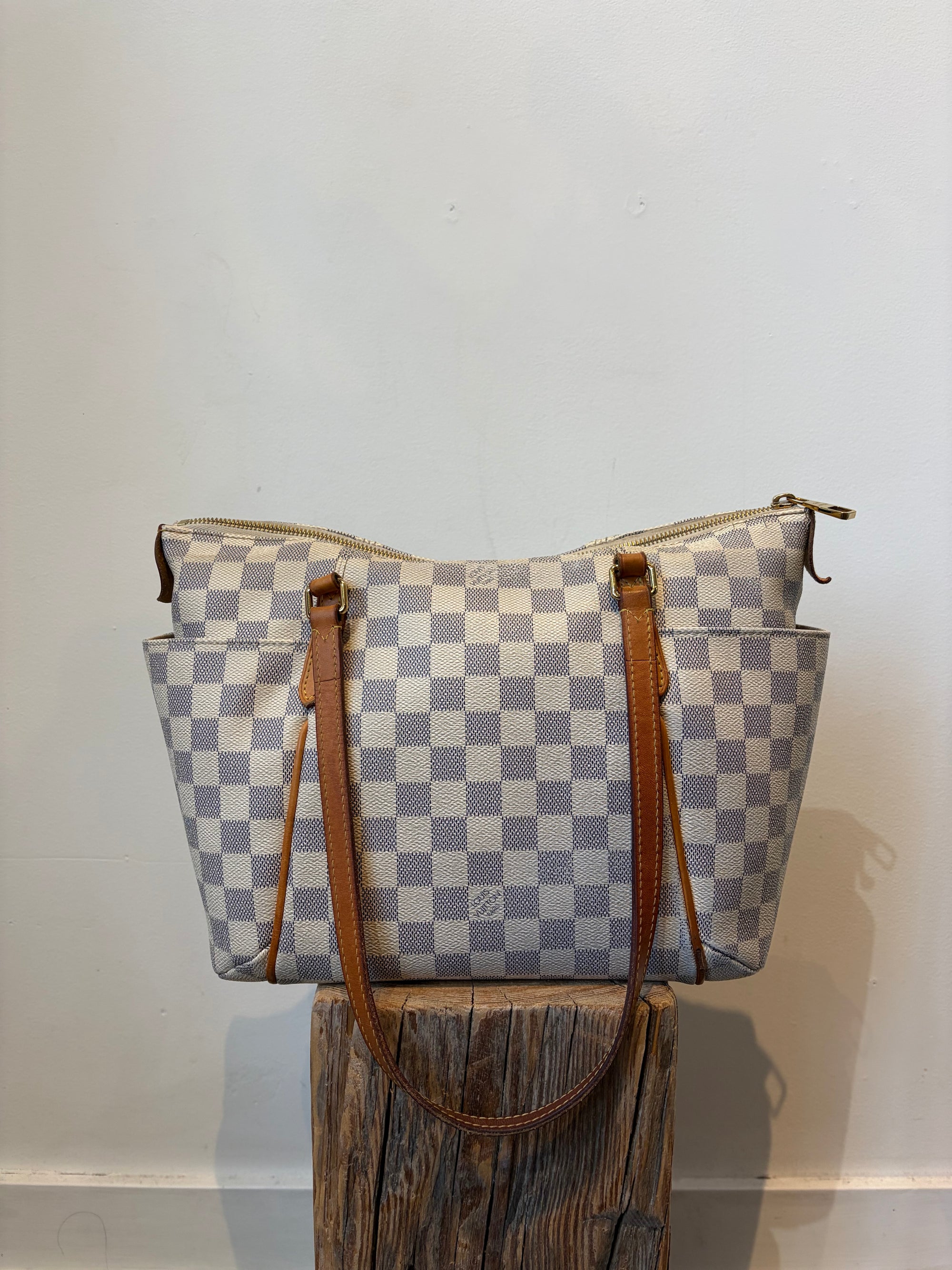 Louis Vuitton Damier Azur Totally PM Handbag