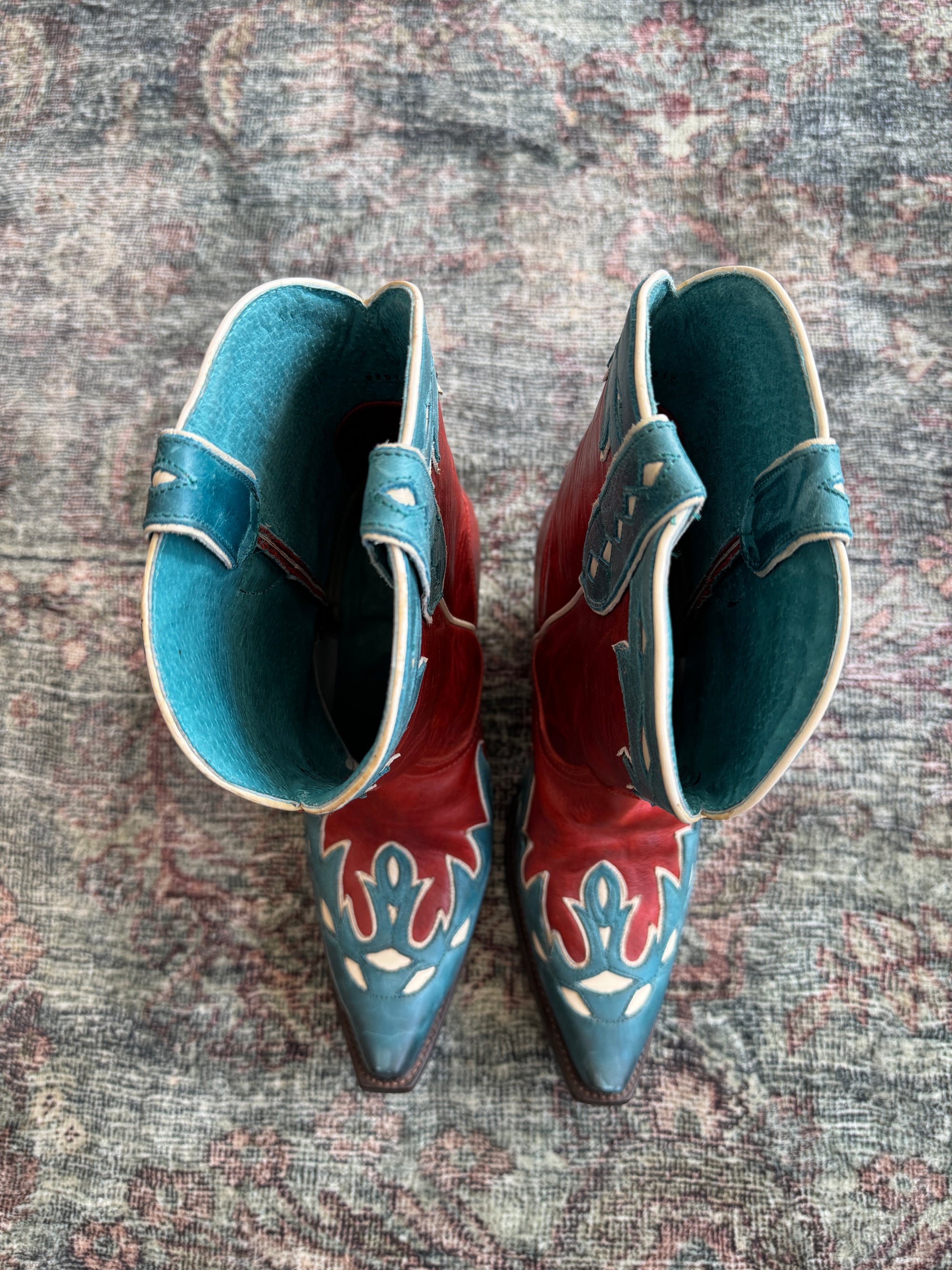 Ariat Juanita Western Boots, Heart Throb Red, 9.5B