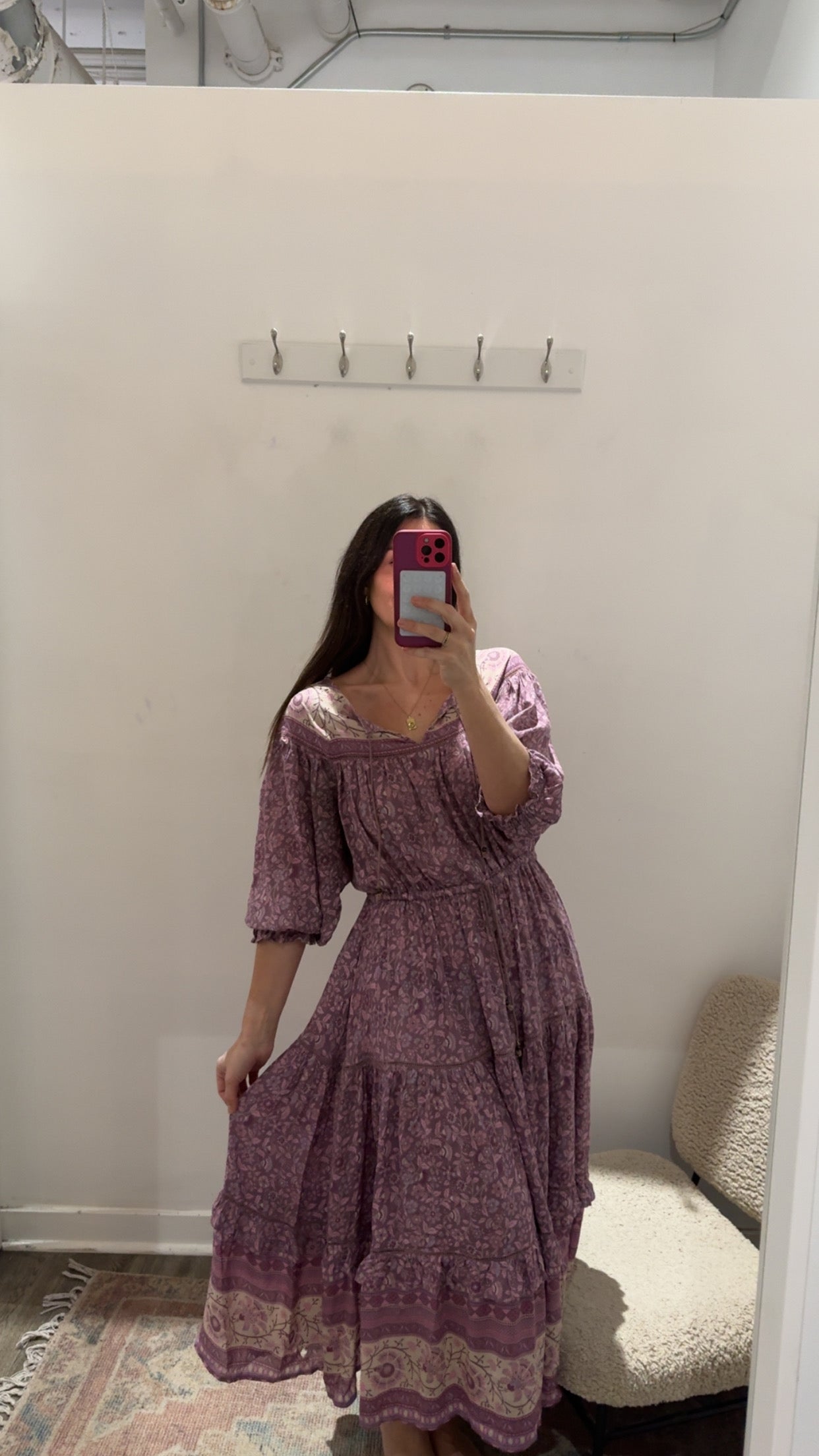 dahlia midi dress spell Spell & The Gypsy Collective Dahlia Gown, Purple, Medium