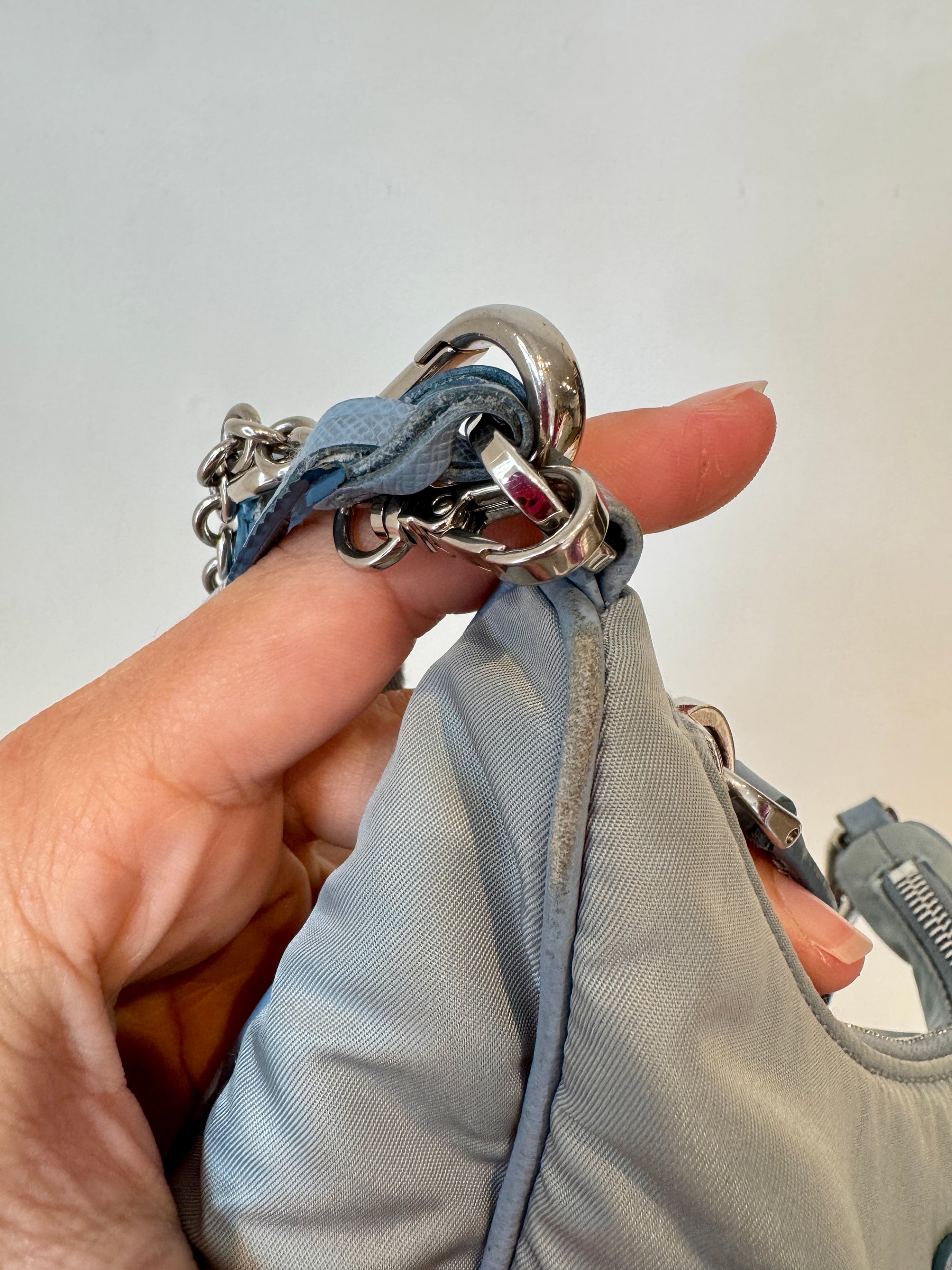 Prada Tessuto Re Edition 2005 nylon crossbody bag, Blue