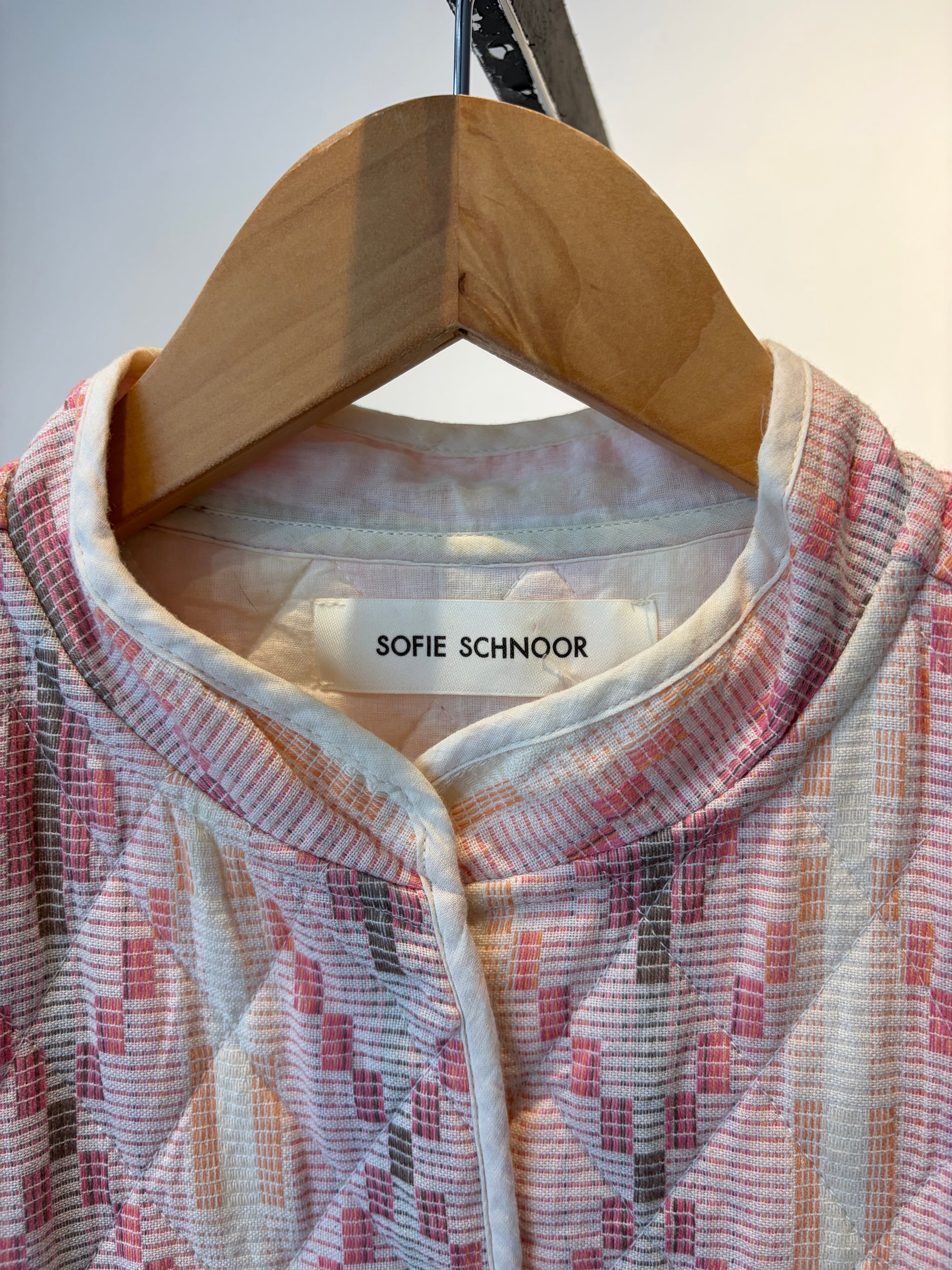 Sofie Schnoor quilted vest, Pink, Small