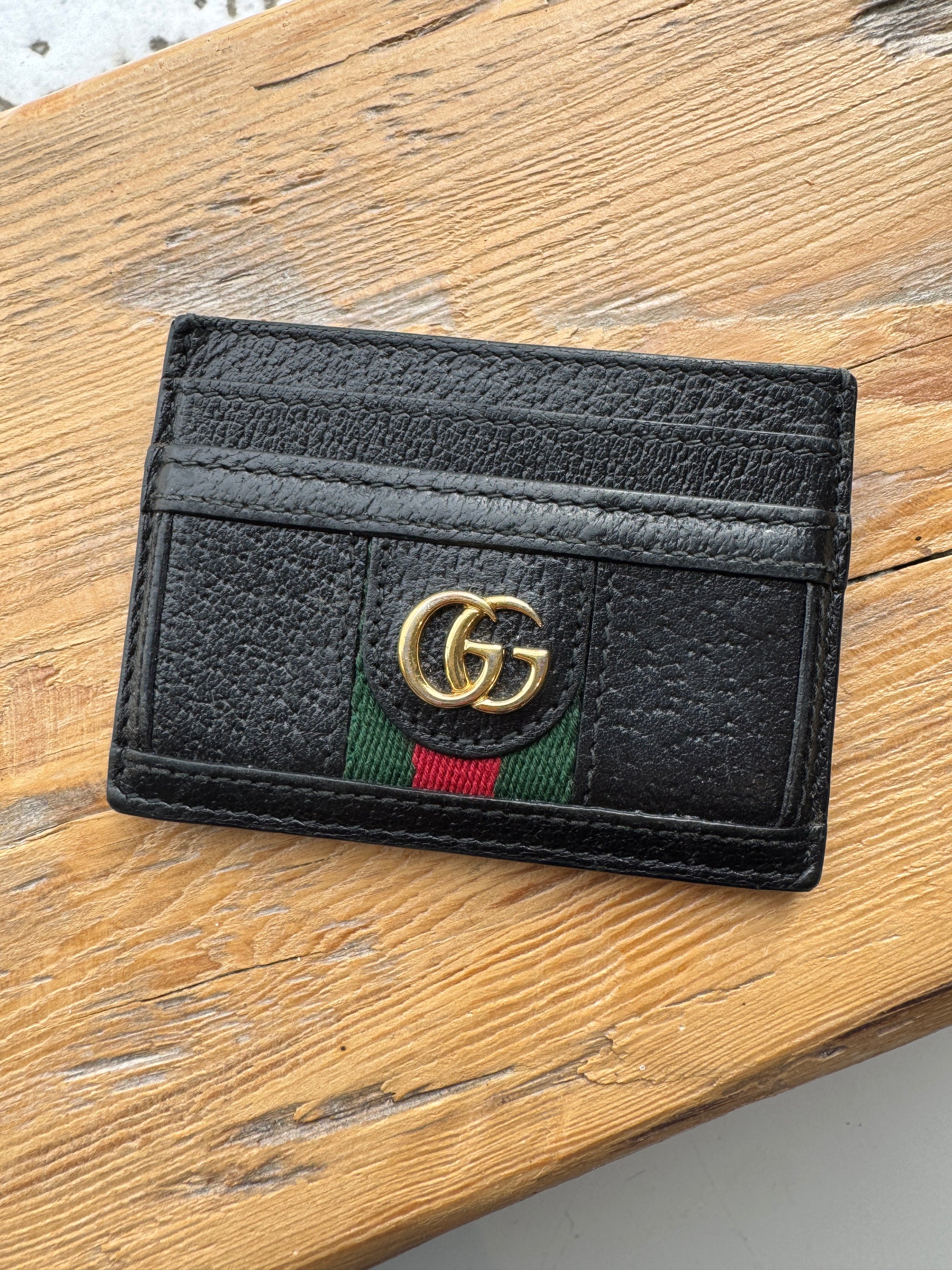 Gucci Ophidia Card Holder, Black