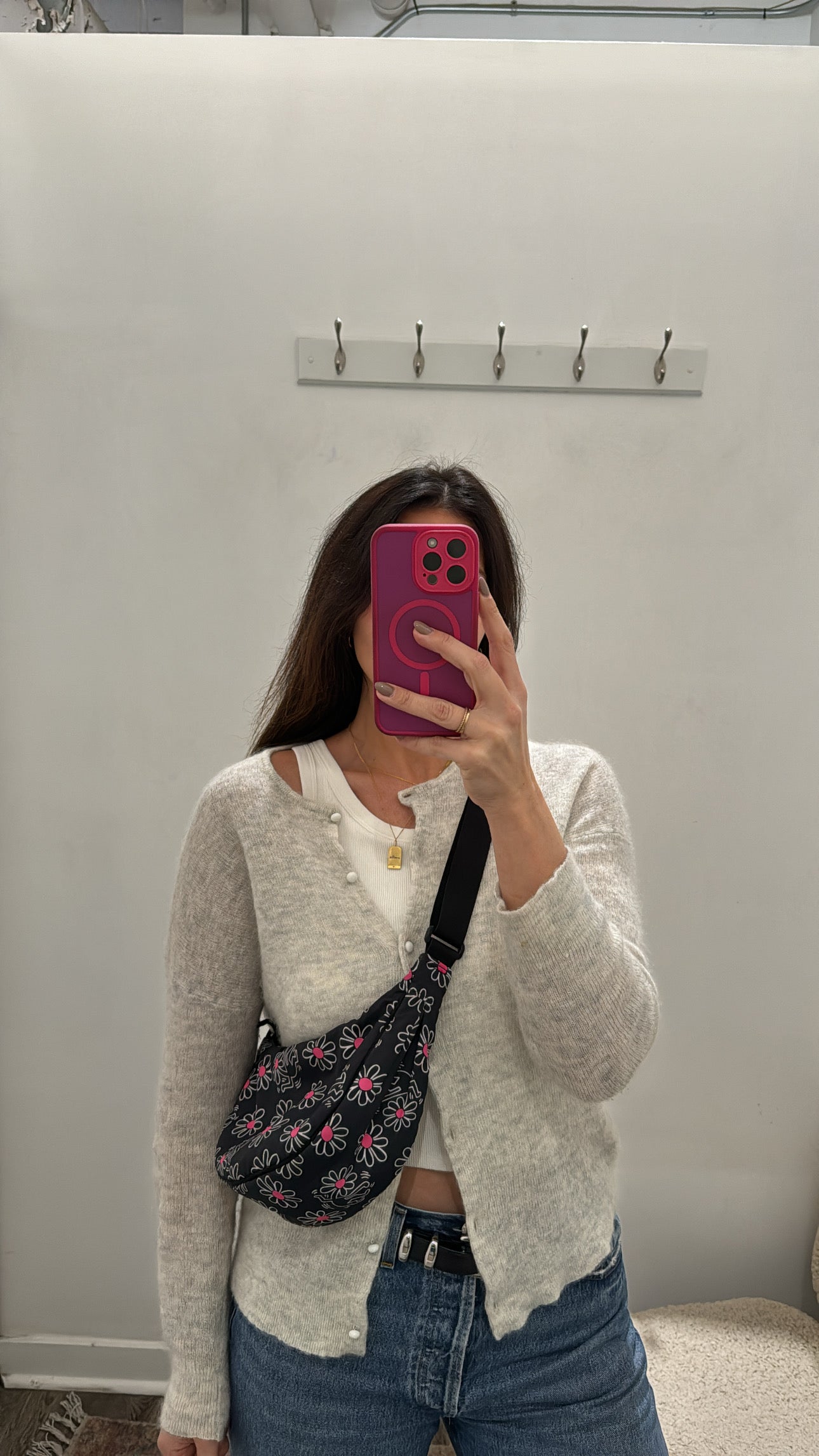 Uniqlo x Keith Haring Mini Crescent Bag