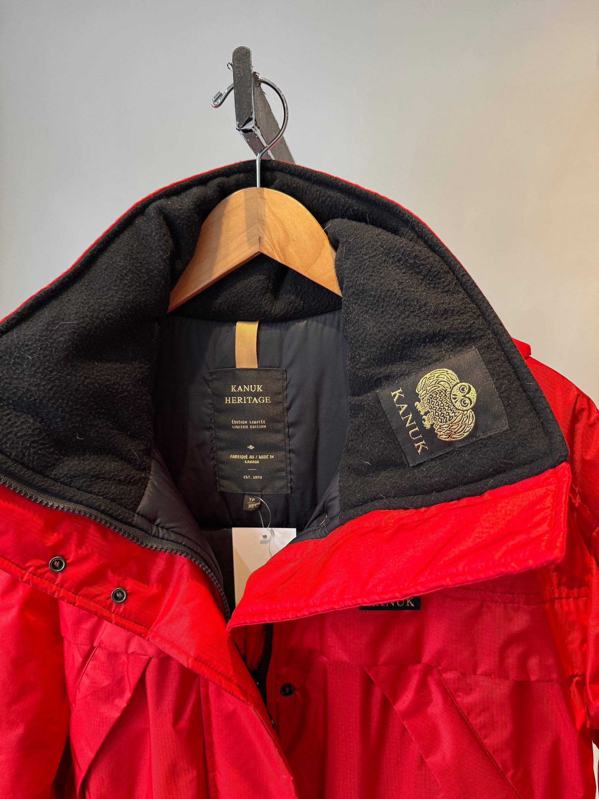 Kanuk Heritage Limited Edition Typha Parka, Red, XS