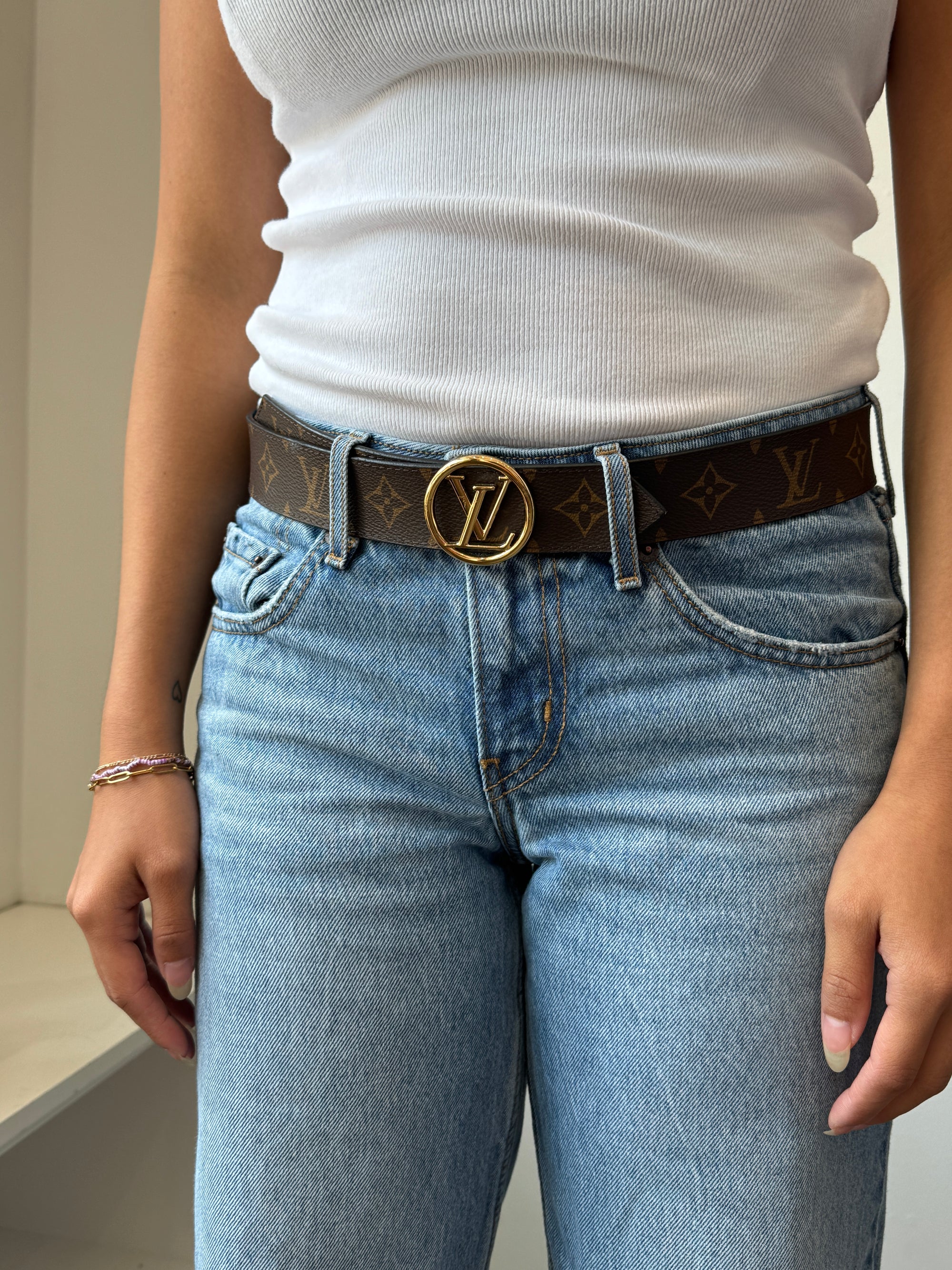 Louis Vuitton Reversible Belt, 80/32