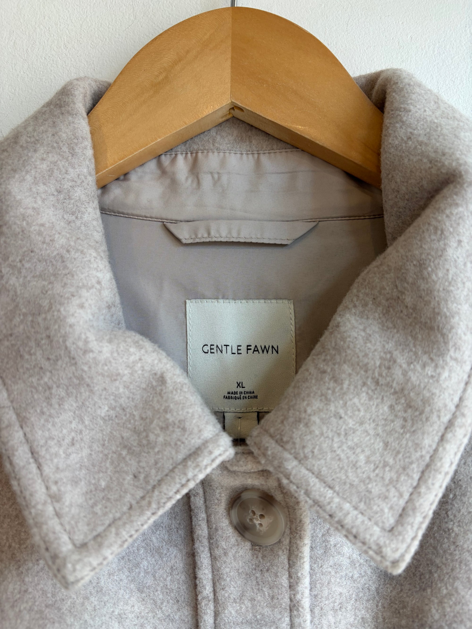 Gentle Fawn Jacket Grey , XL