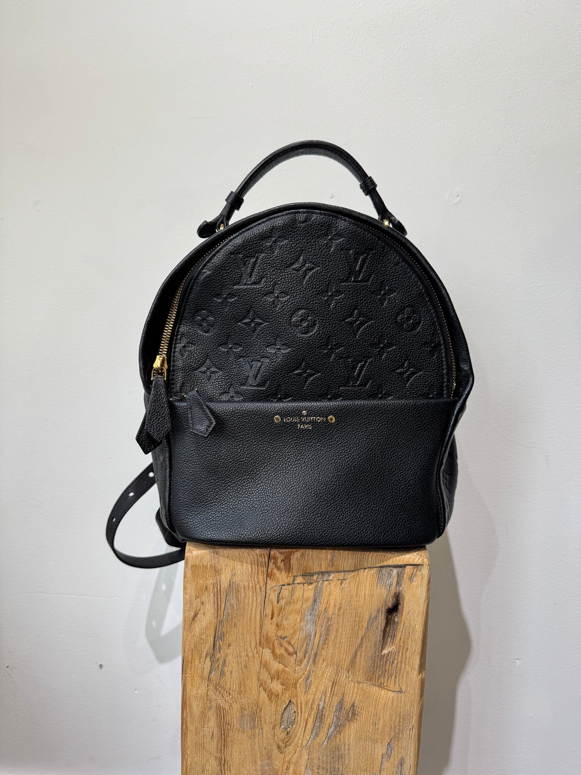 Louis Vuitton Empreinte Sorbonne Backpack Black