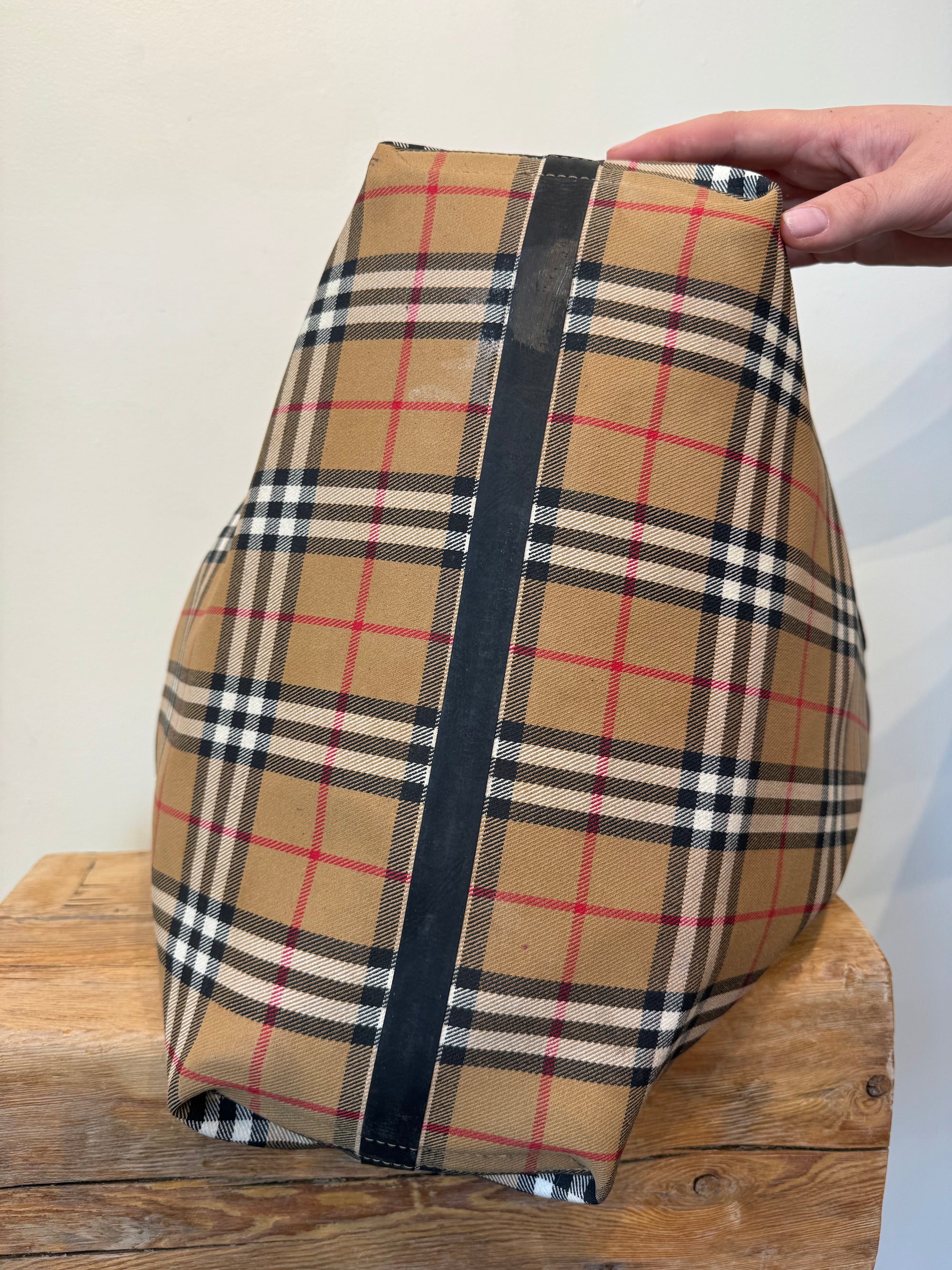 Burberry Medium "Giant Reversible Tote" Bag