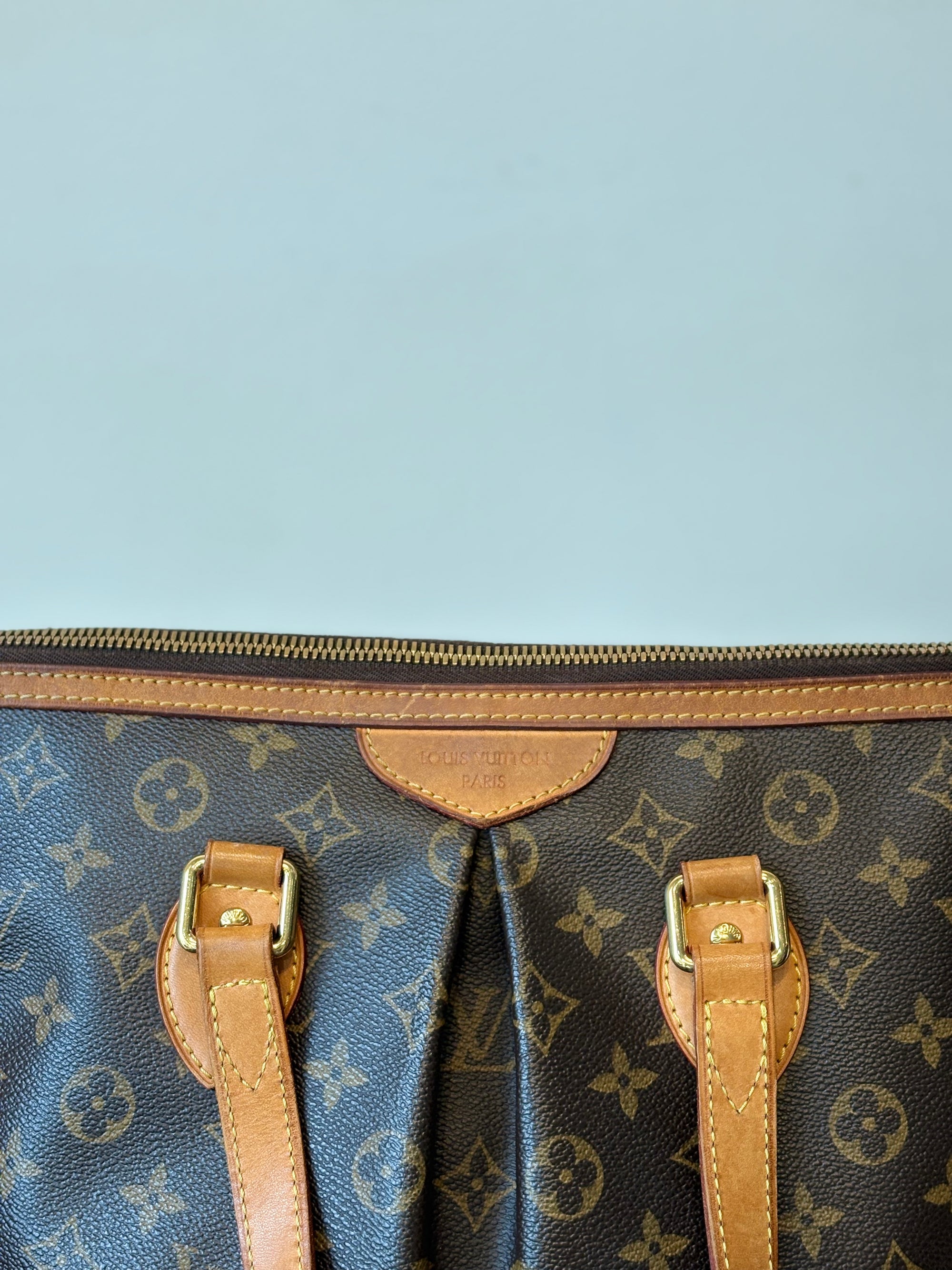 Louis Vuitton Monogram Palermo PM Shoulder Bag with Strap