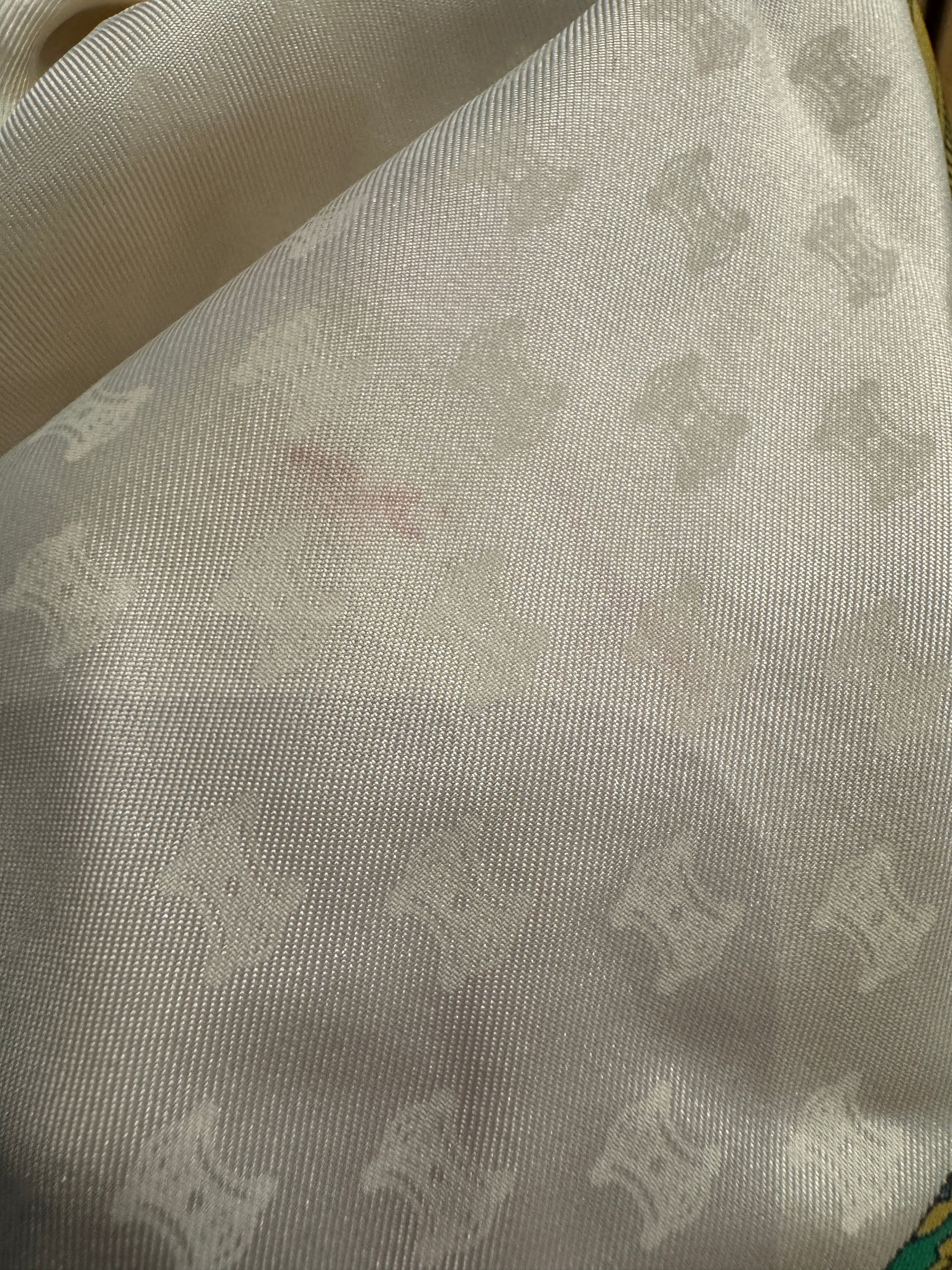 Celine Paris Silk Equestrian Motif, Cream/Pink, Silk