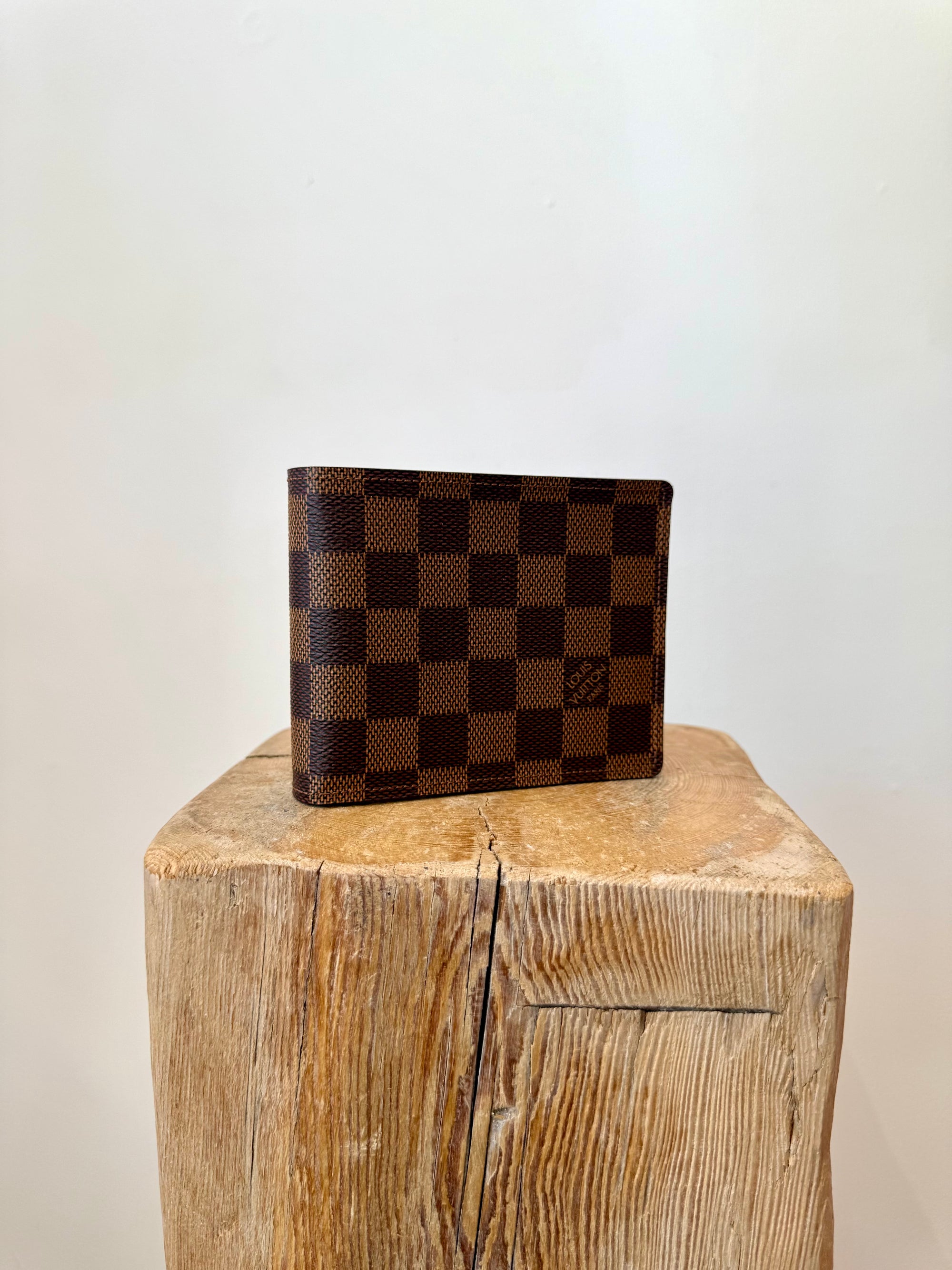 Louis Vuitton Damier Ebene Florin Wallet, Men’s