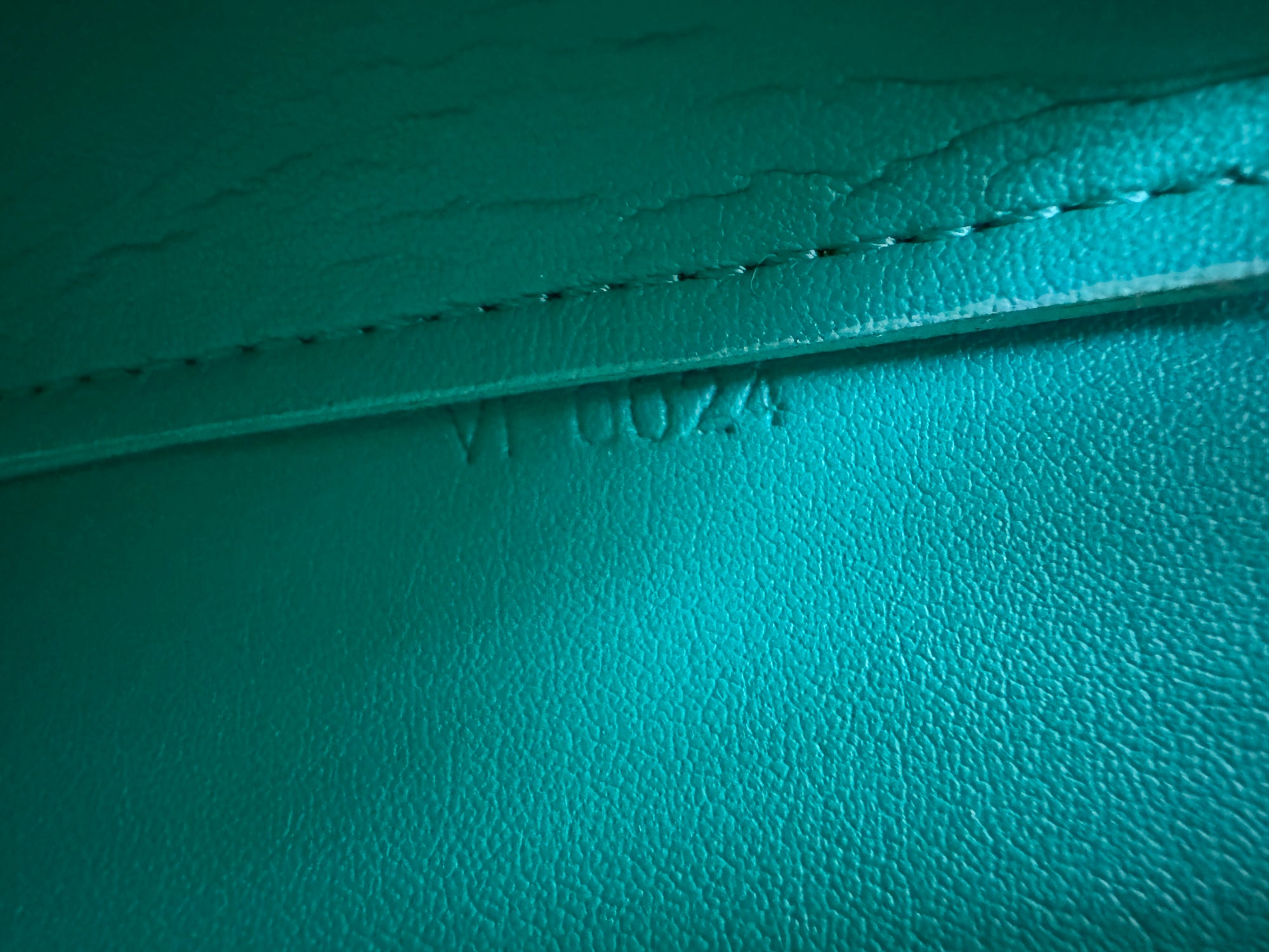 Louis Vuitton Lexington Monogram Vernis Small Handbag, Mint Green, 2004
