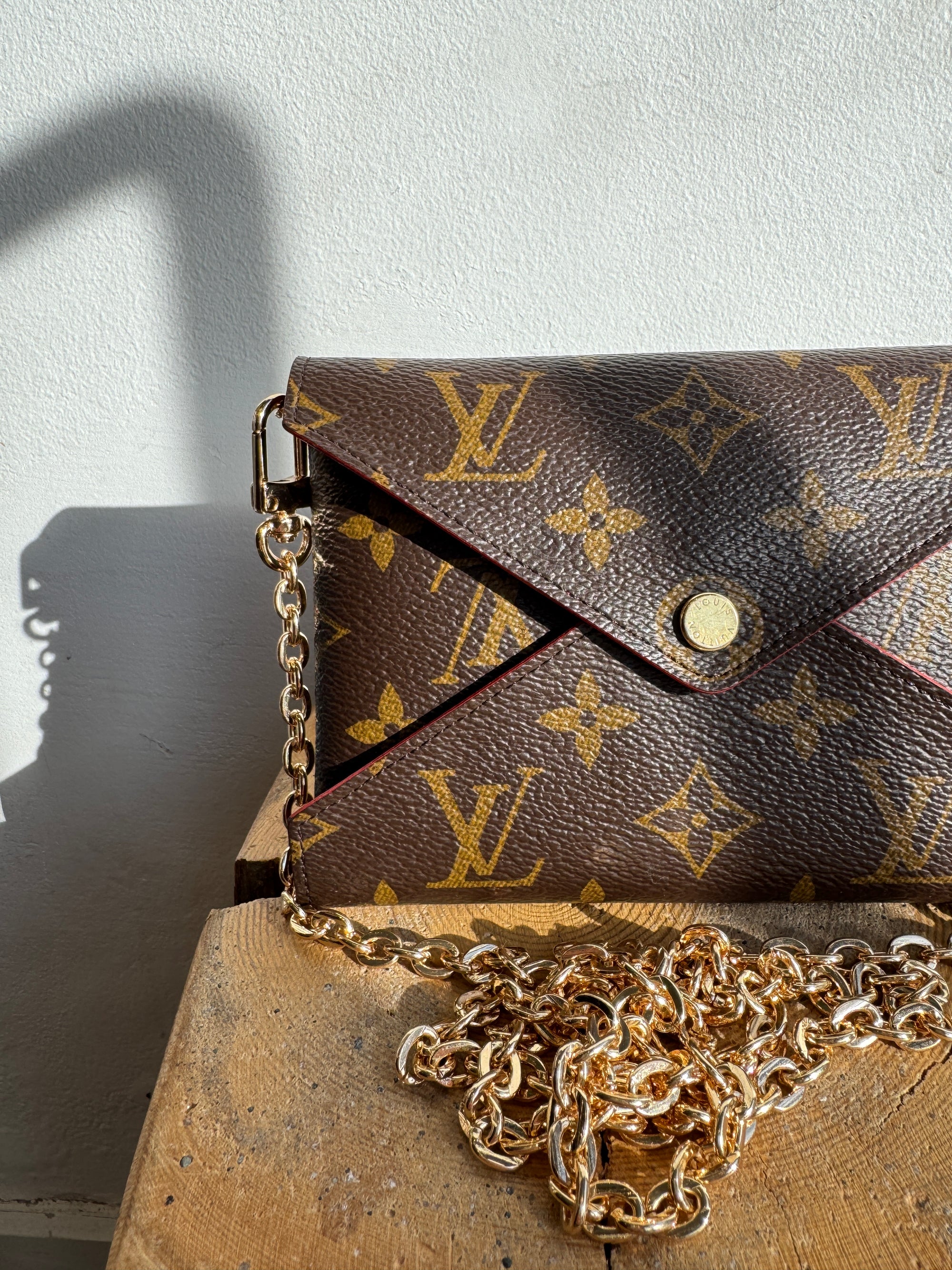 Louis Vuitton Kirigami Medium Pochette, Brown